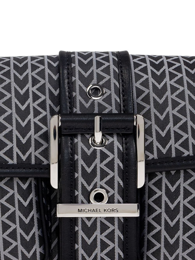 monogram-print shoulder bag 6