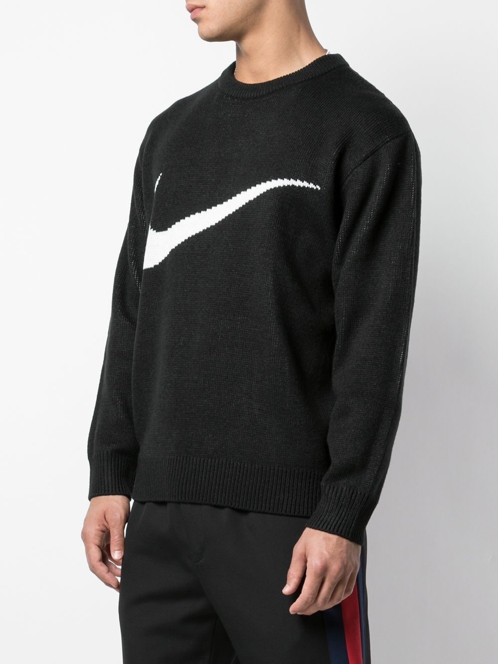 Swoosh print jumper - 3