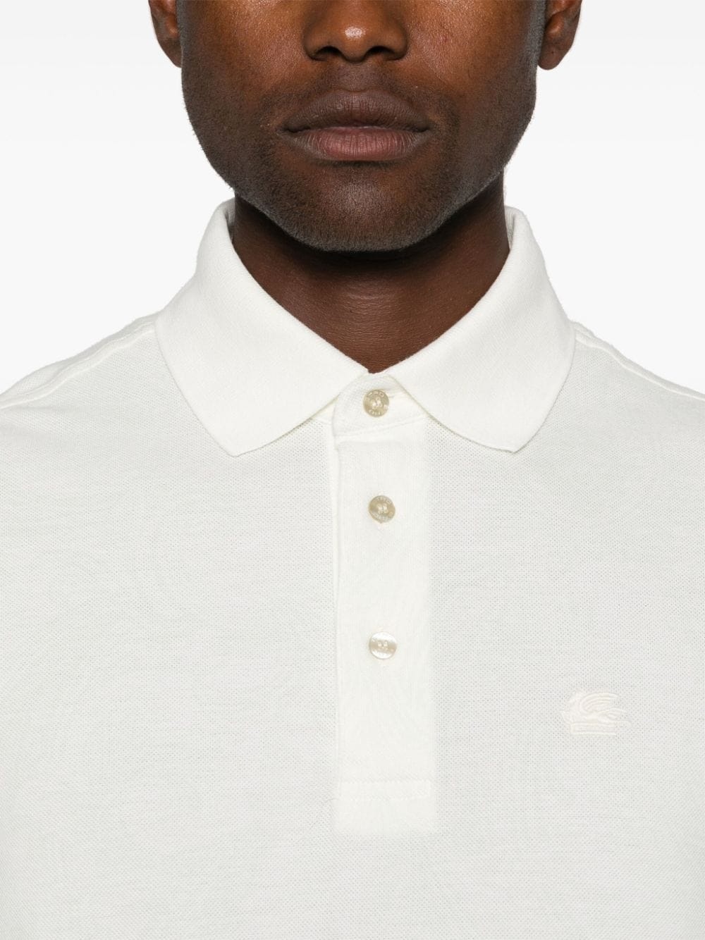 paisley polo shirt - 5