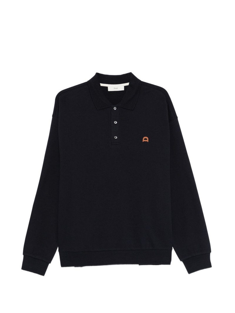 button logo polo shirt 1