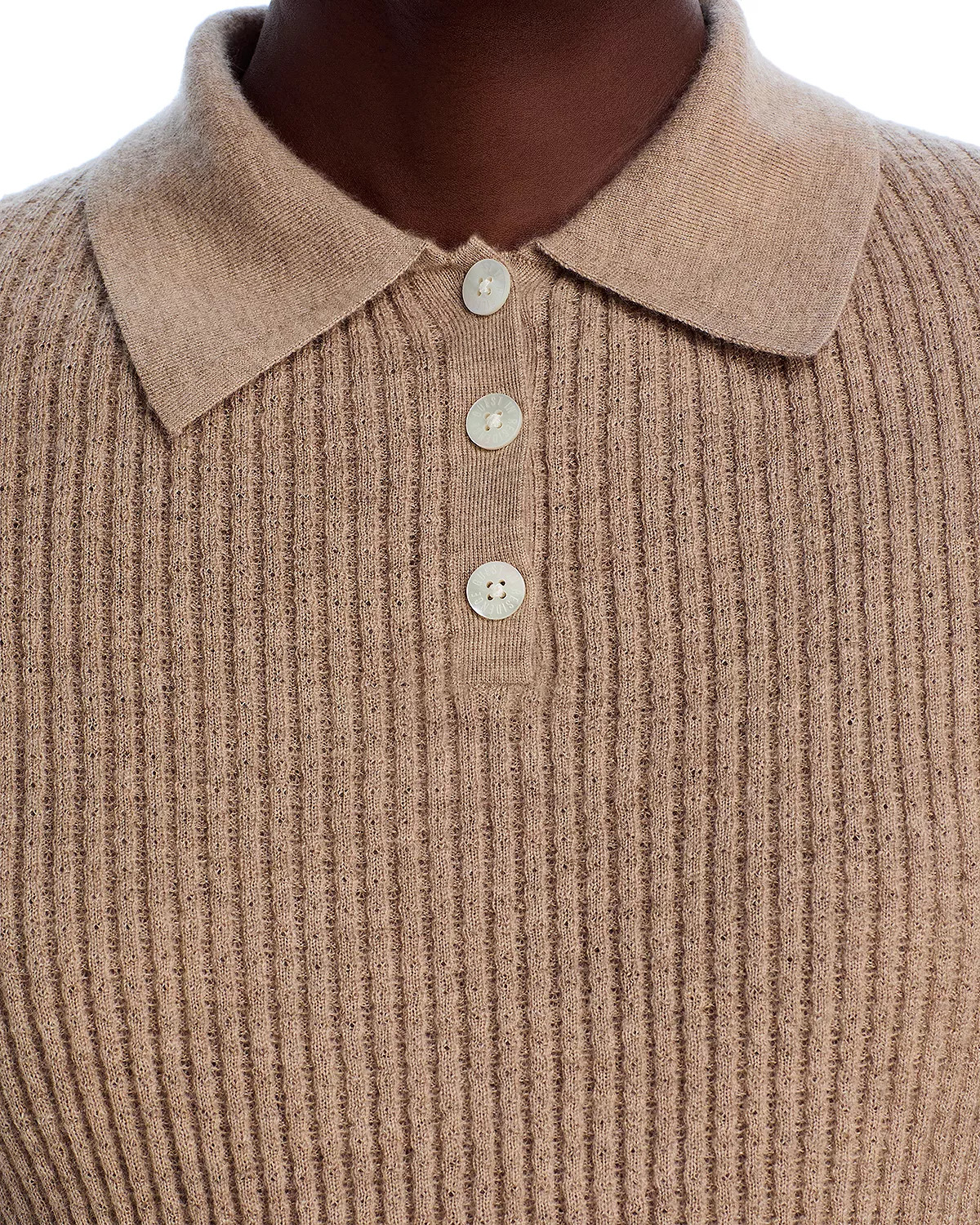 Cashmere Polo Sweater - 4