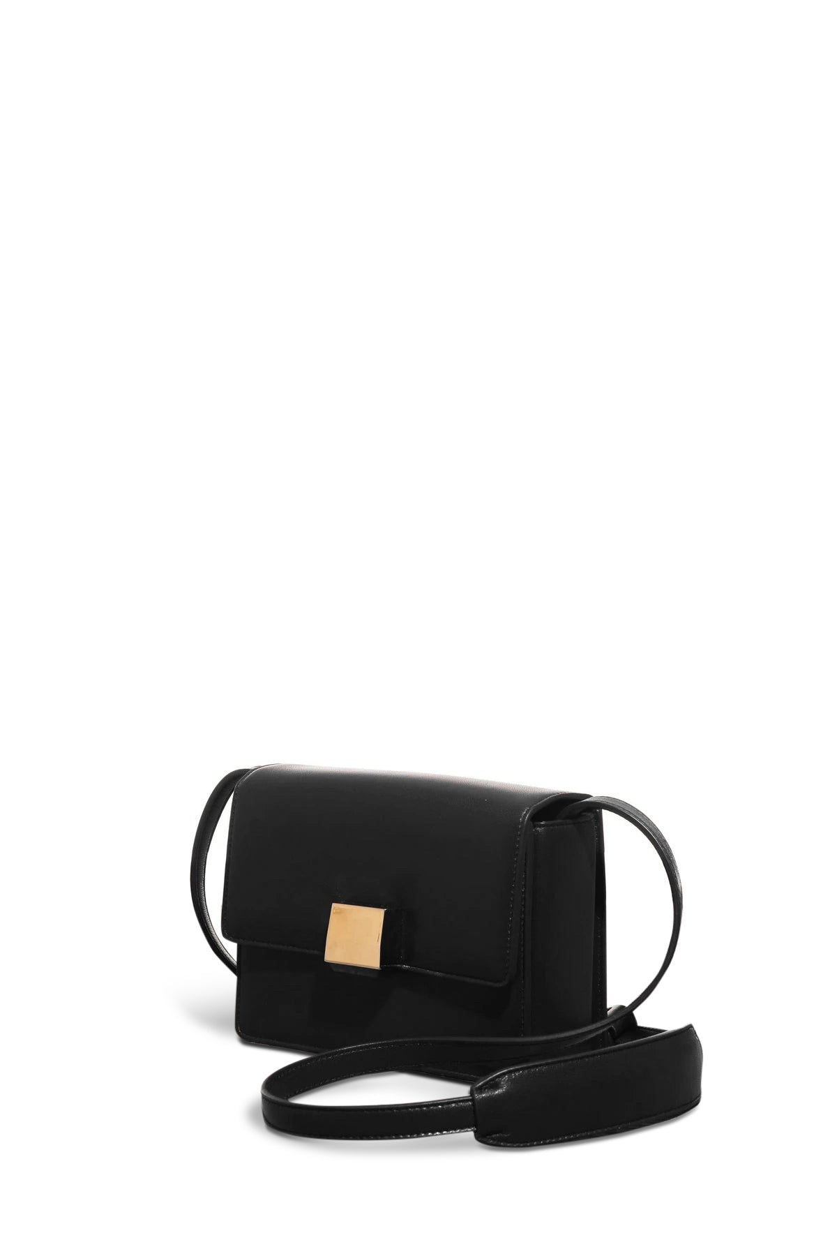 Mercedes Flap Bag in Black Nappa Leather - 2