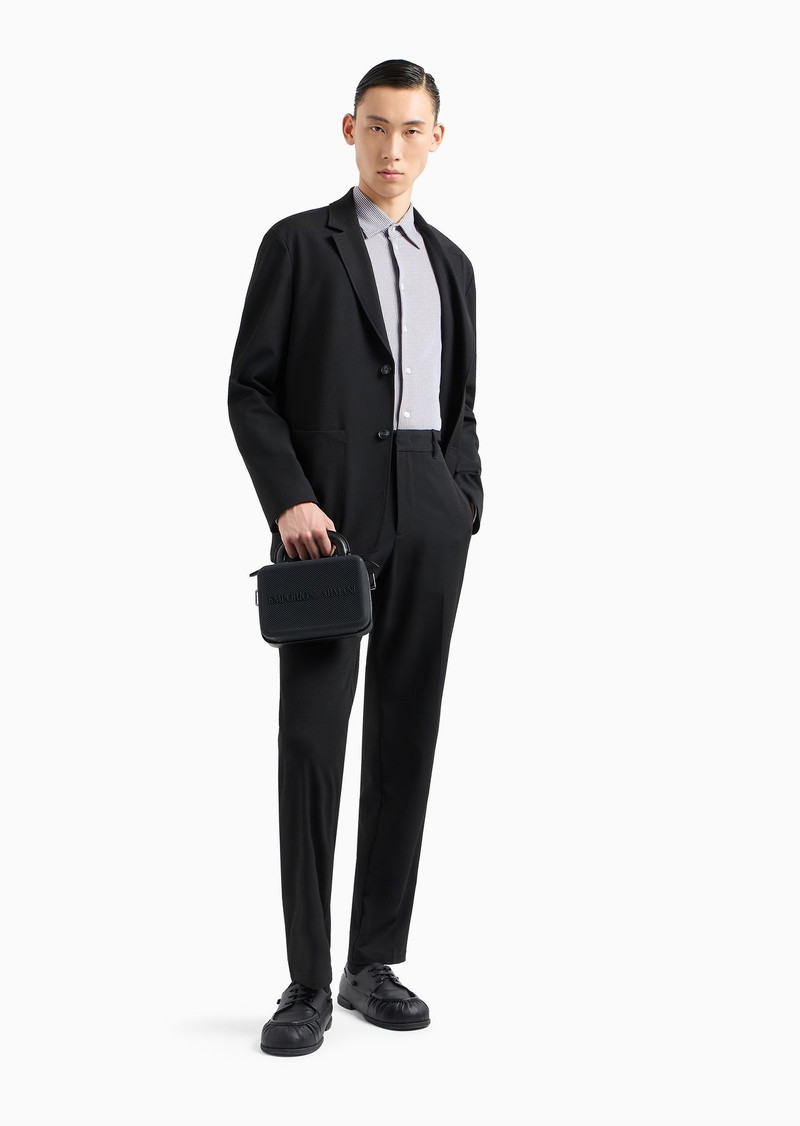 ASV recycled rubber camera shoulder bag with logo 6