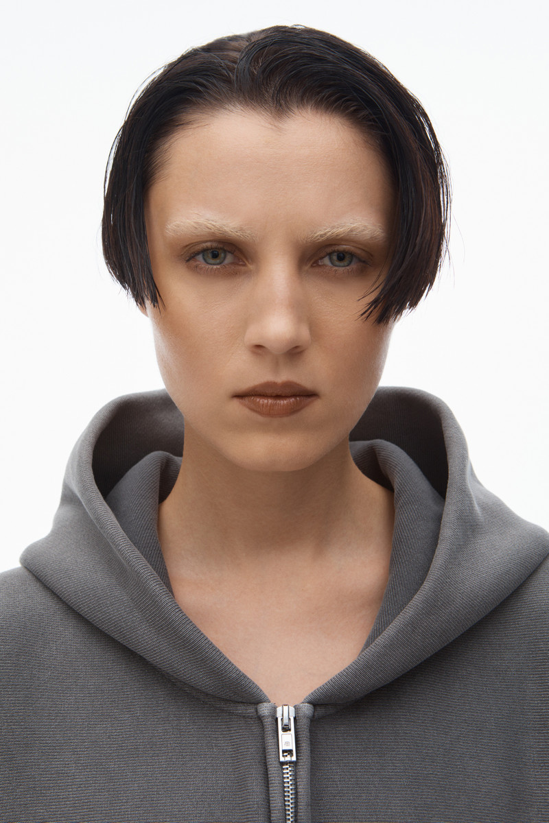 oversize star logo-print zip-up hoodie 5