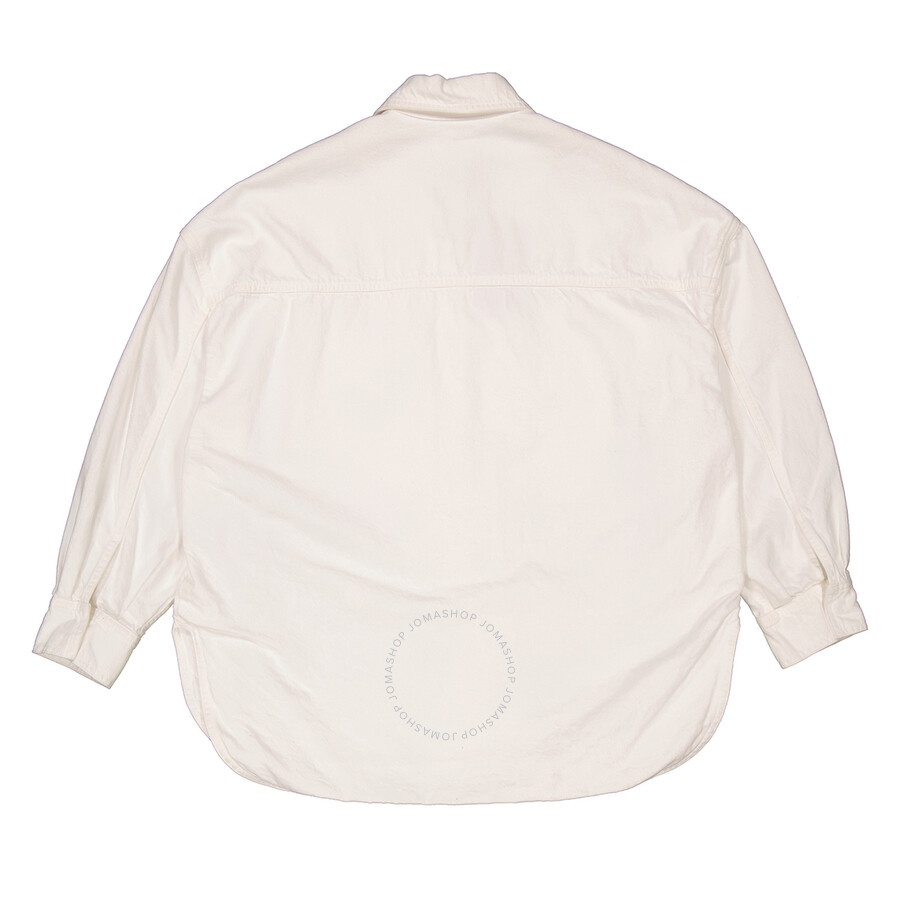 The Attico Ladies White Short Coat Shirt - 2