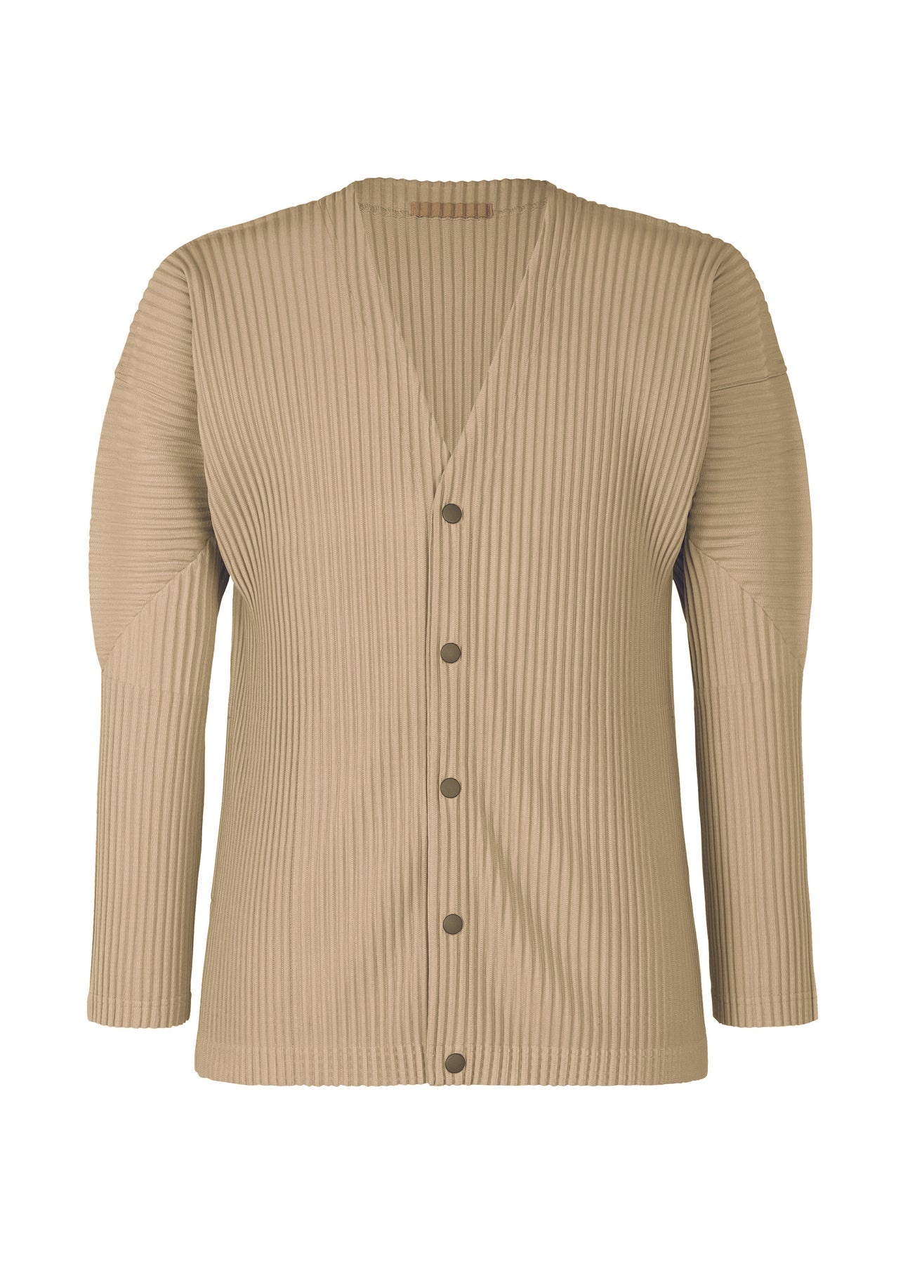 COLOR PLEATS CARDIGAN - 1