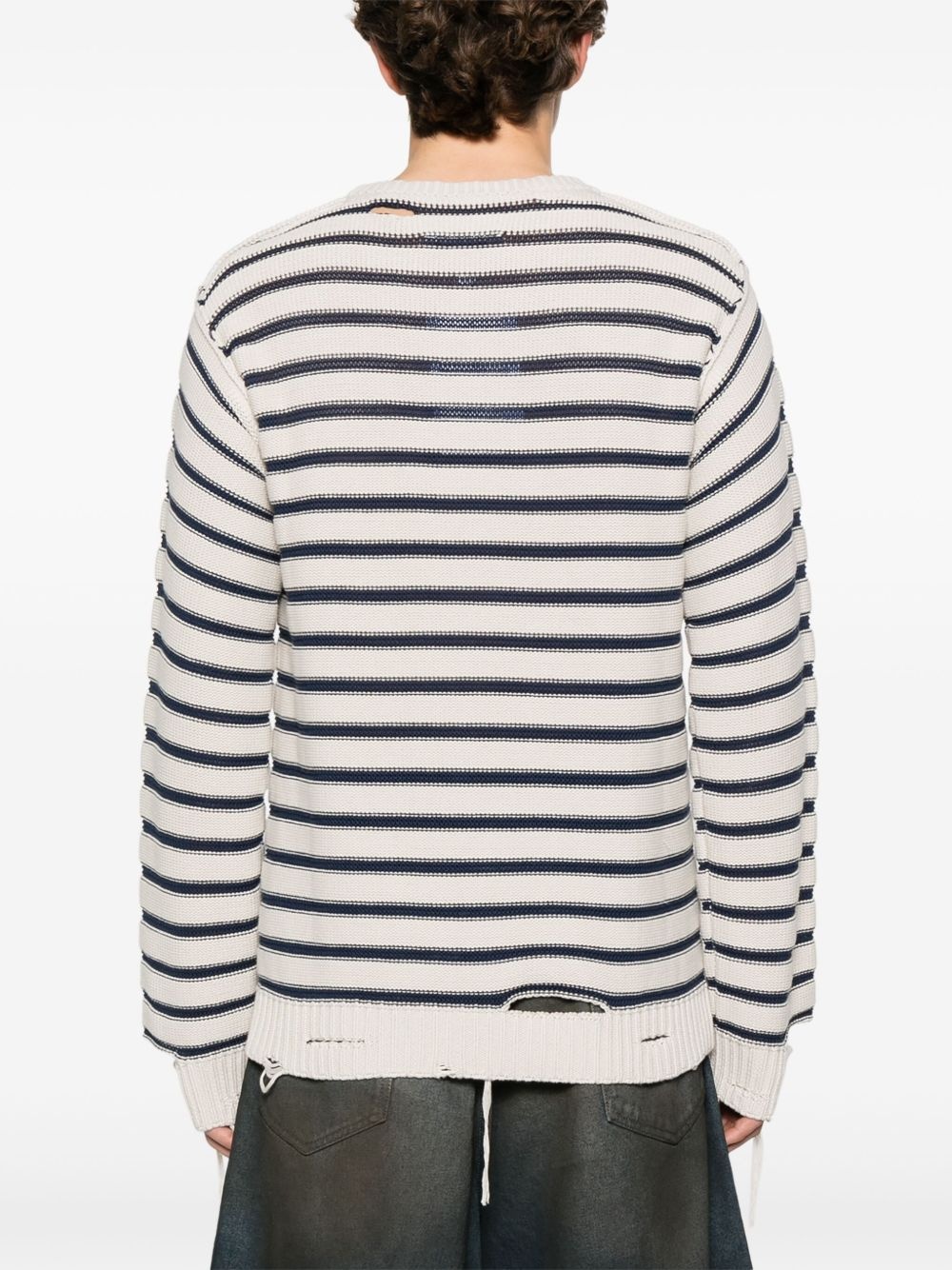 striped sweater - 4