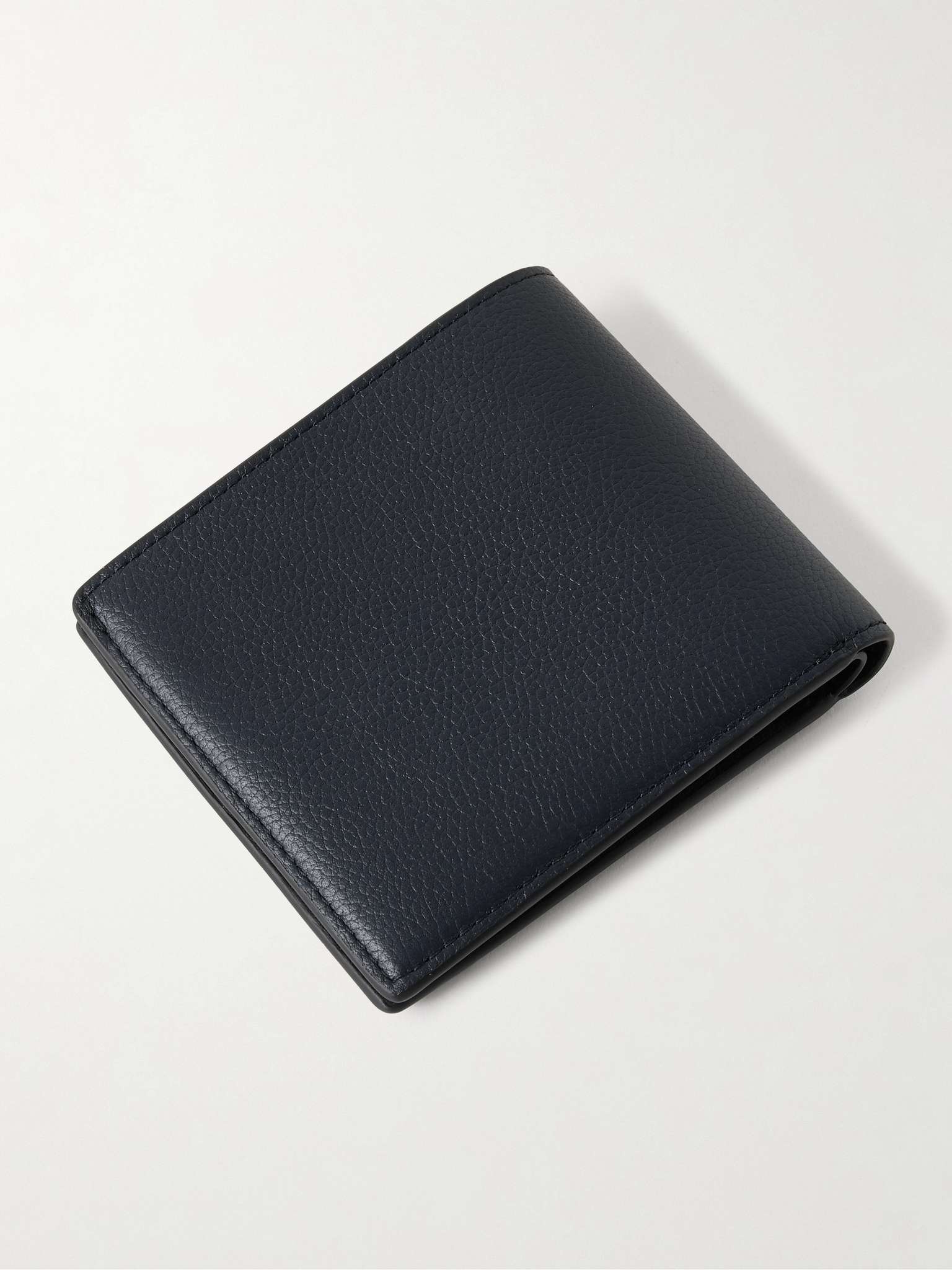 Farringdon Logo-Appliquéd Full-Grain Leather Billfold Wallet - 3