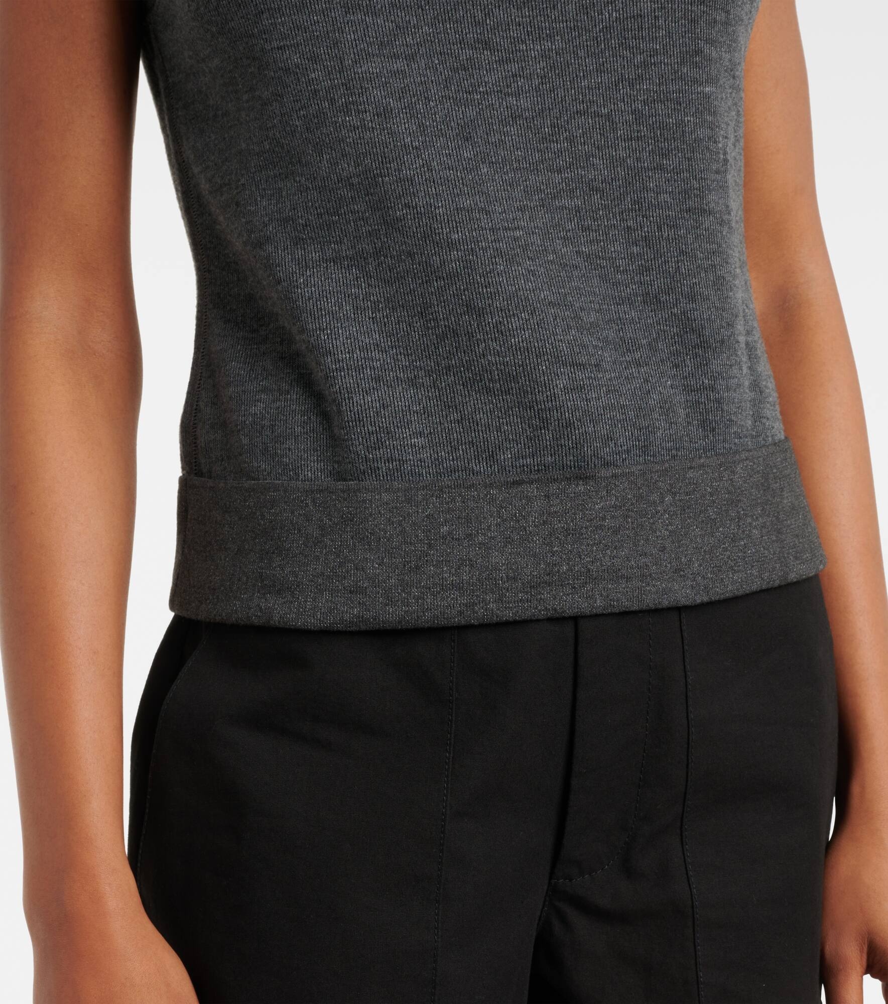 White Label Sandrine cotton-blend top - 5