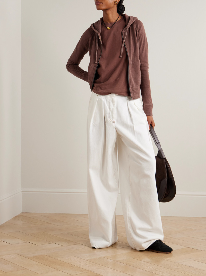 JAMES PERSE Vintage French Cotton-terry Hoodie outlook
