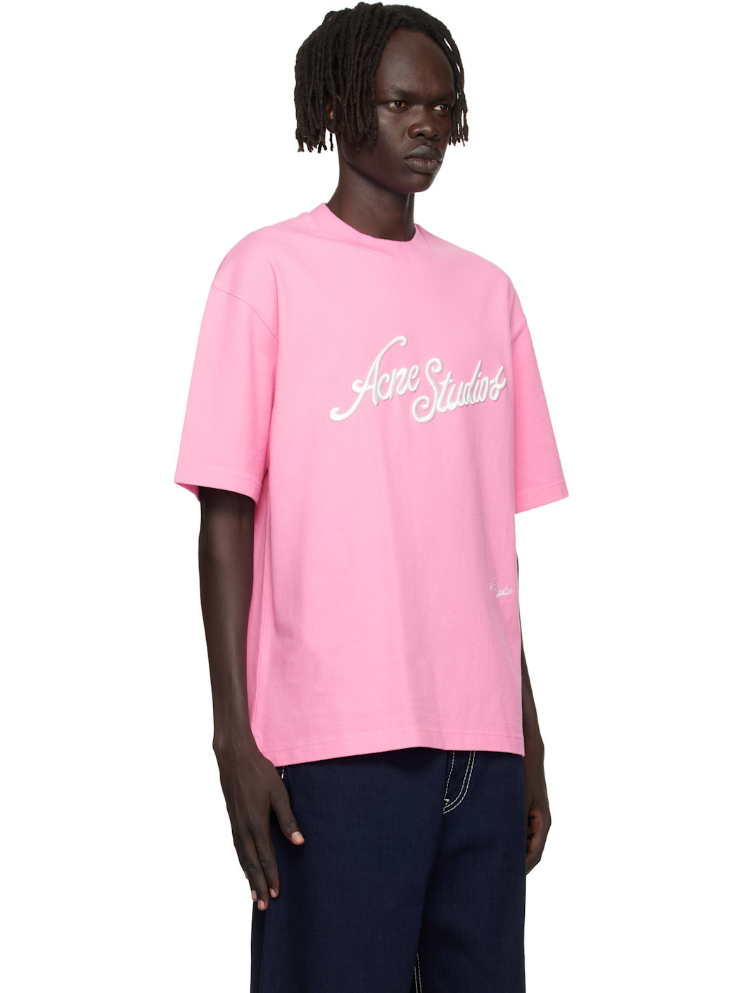 Pink Logo Relaxed Fit T-shirt - 2