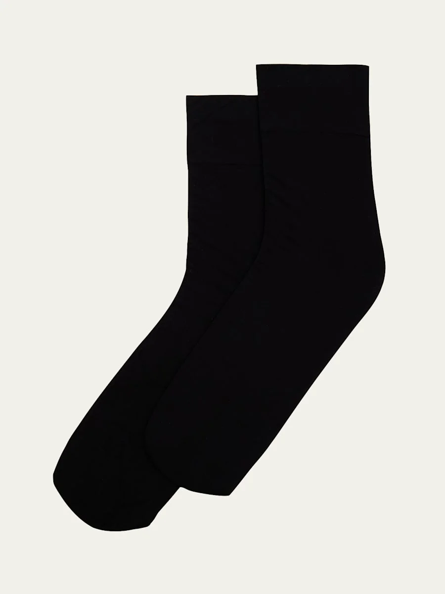 Ultimate Opaque Microfiber Ankle Socks - 1
