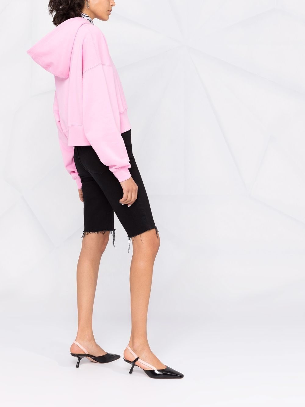 logo-print hoodie - 4