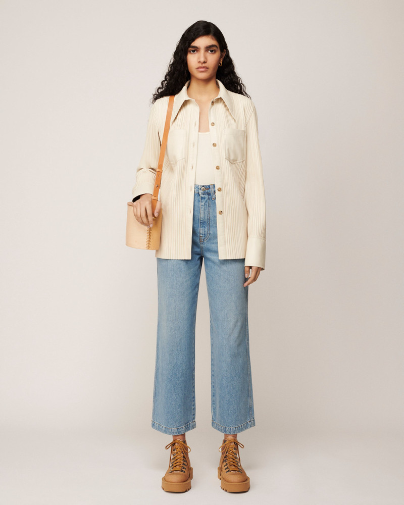 Ribbed Cotton-Jersey Bodysuit 3