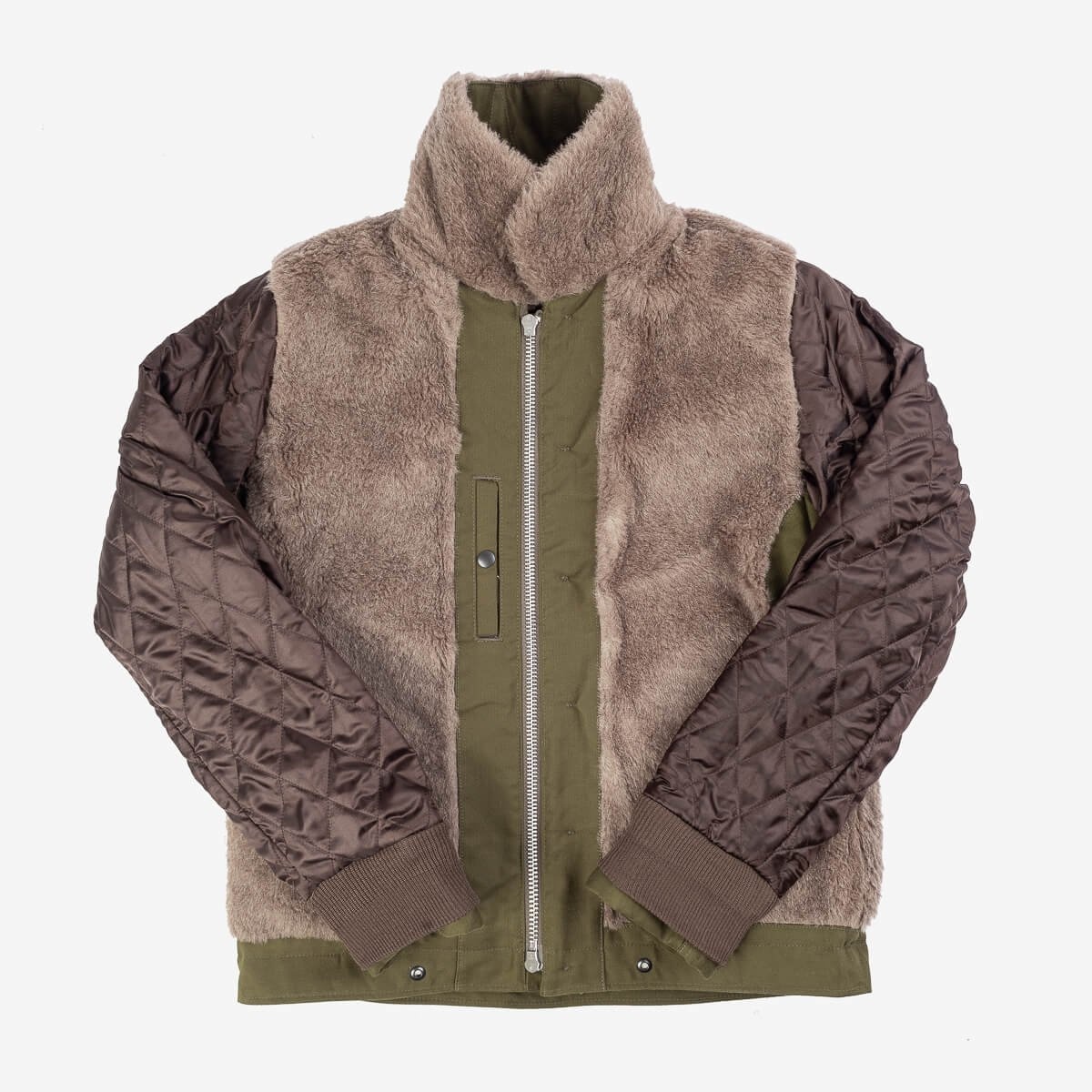 IHM-35-ODG Whipcord N1 Deck Jacket - Olive Drab Green - 7