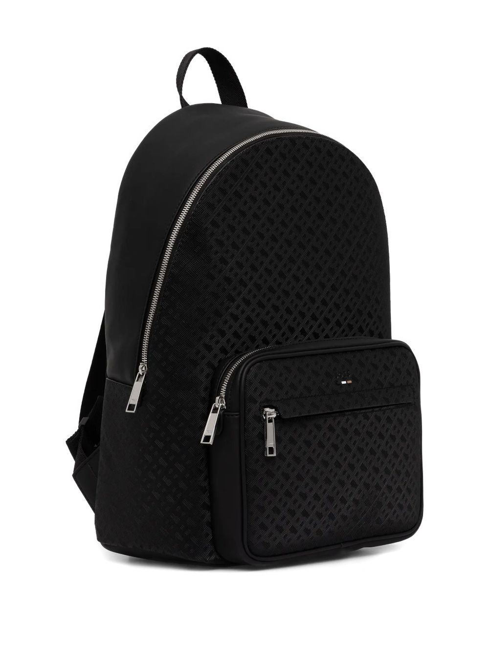 embossed-pattern backpack - 2