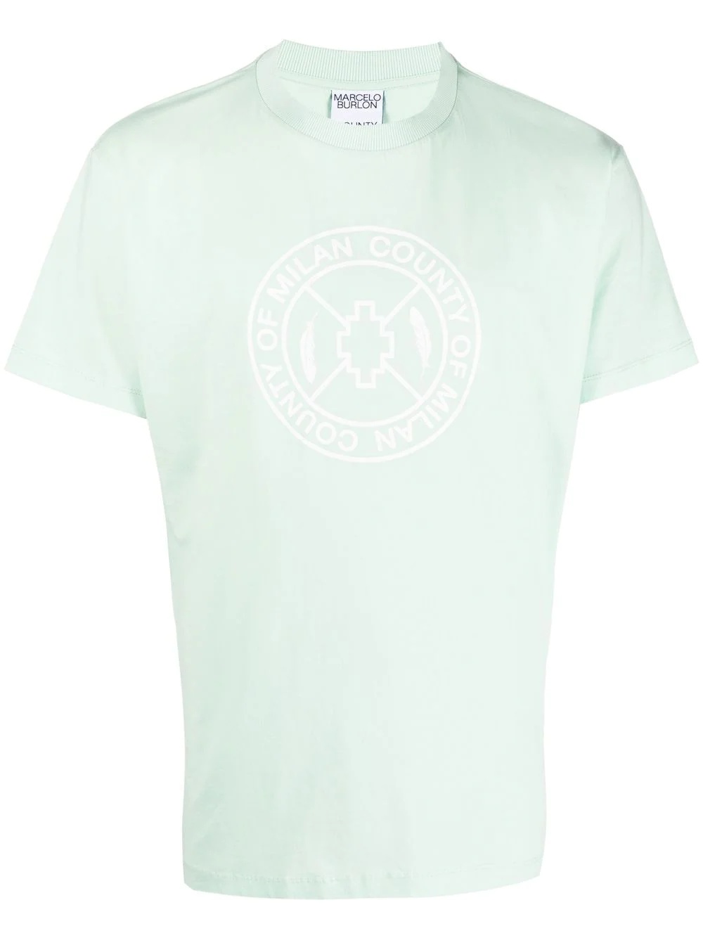 logo-print T-shirt - 1