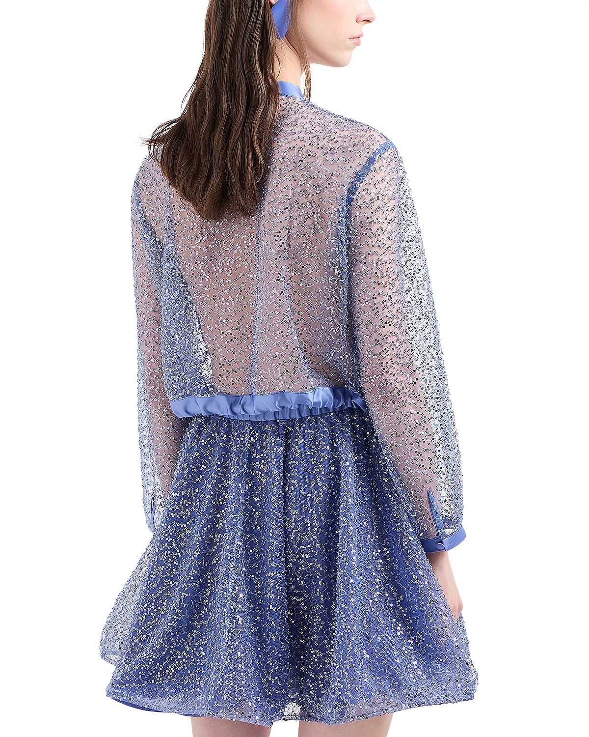 Sheer Sequin Jacket - 3