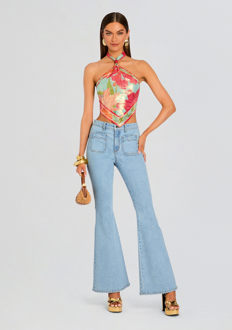 RETROFÊTE CALLIE SILK TOP outlook
