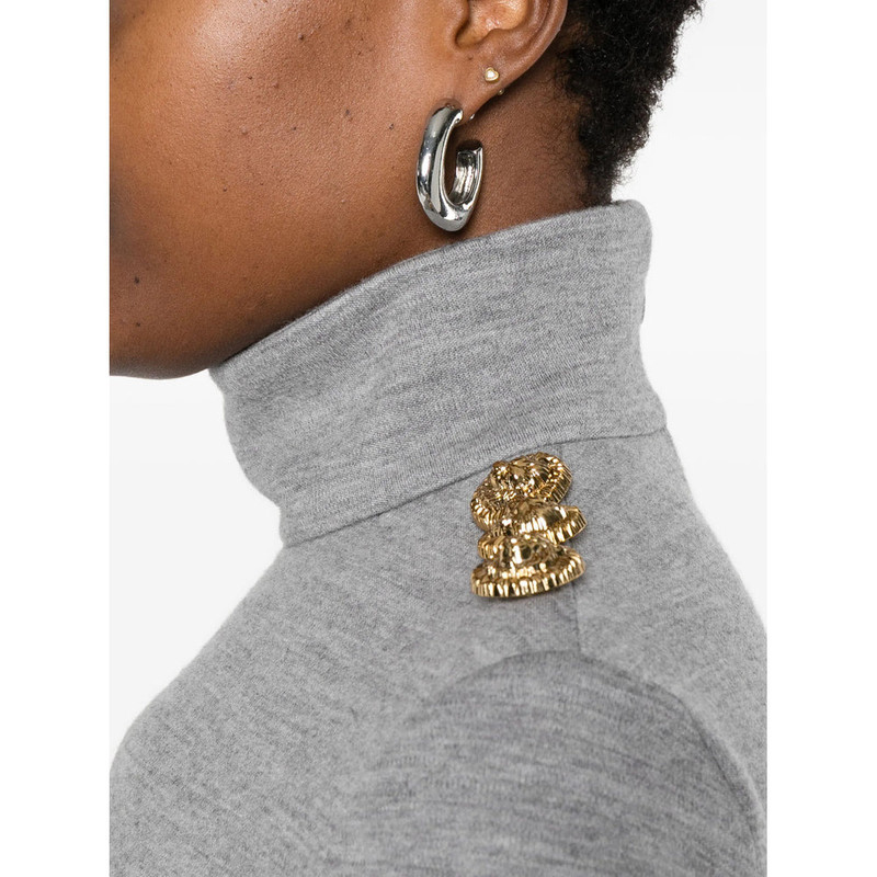 Balmain Balmain Grey Dresses - Day Dresses Women outlook