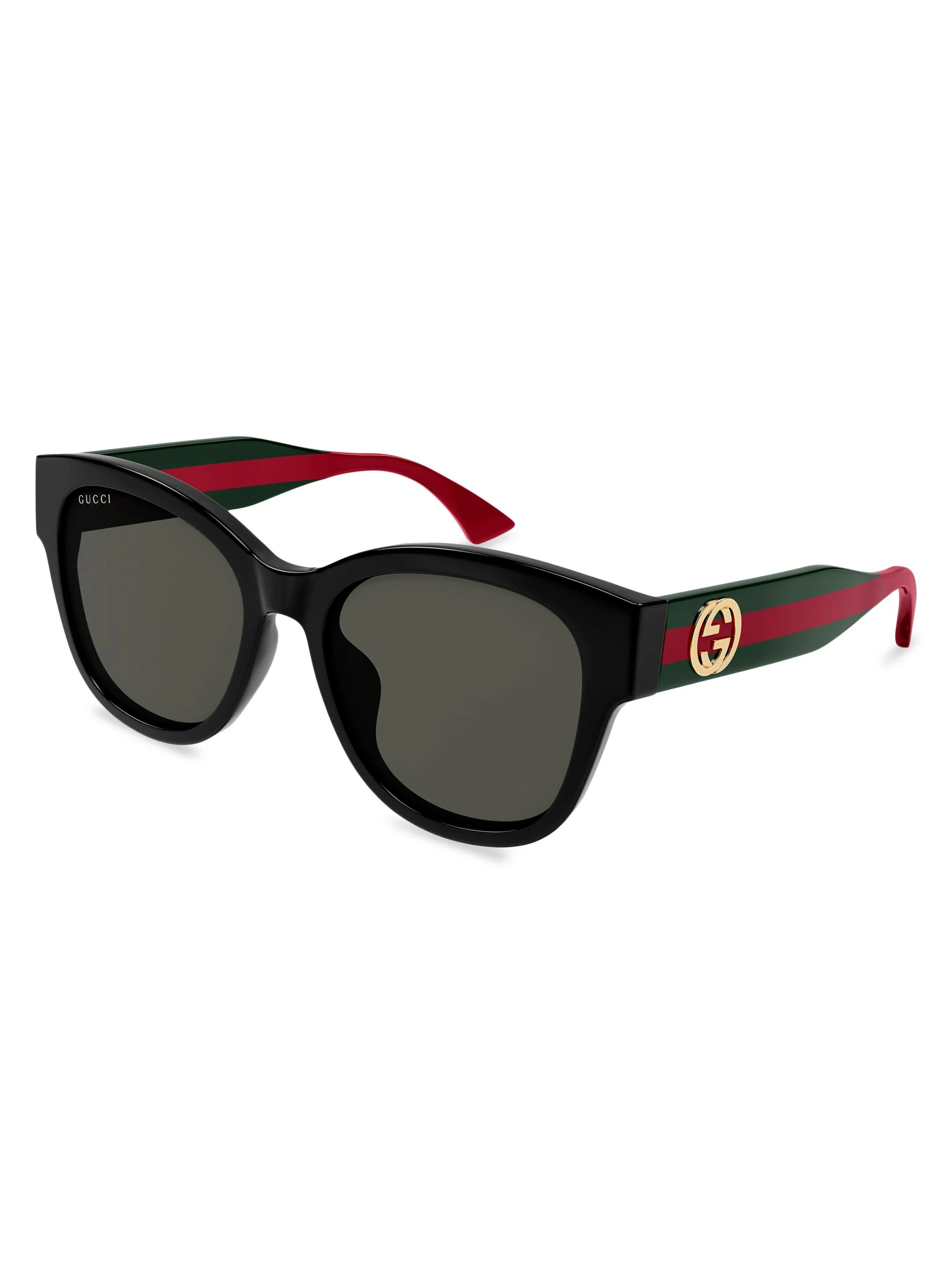 Women's New Pop Web 56MM Butterfly Sunglasses - Red Green Black - 1