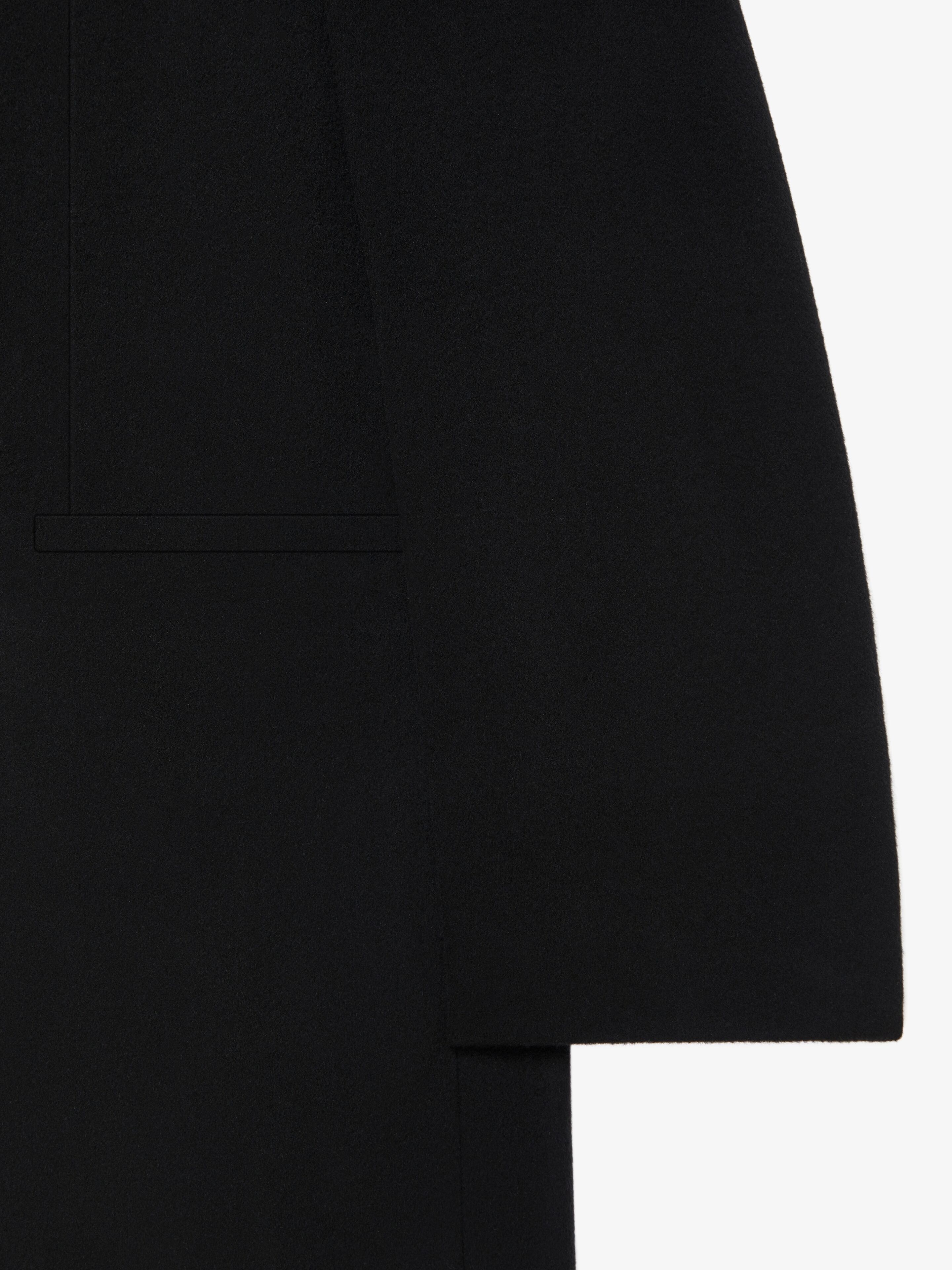 OVERLAPPED COAT IN WOOL AND CASHMERE - 6