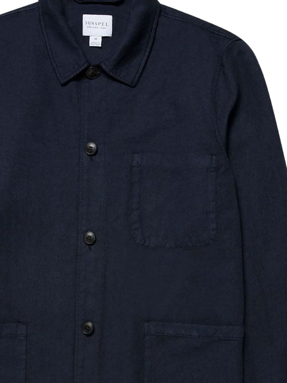 button-down shirt jacket - 2