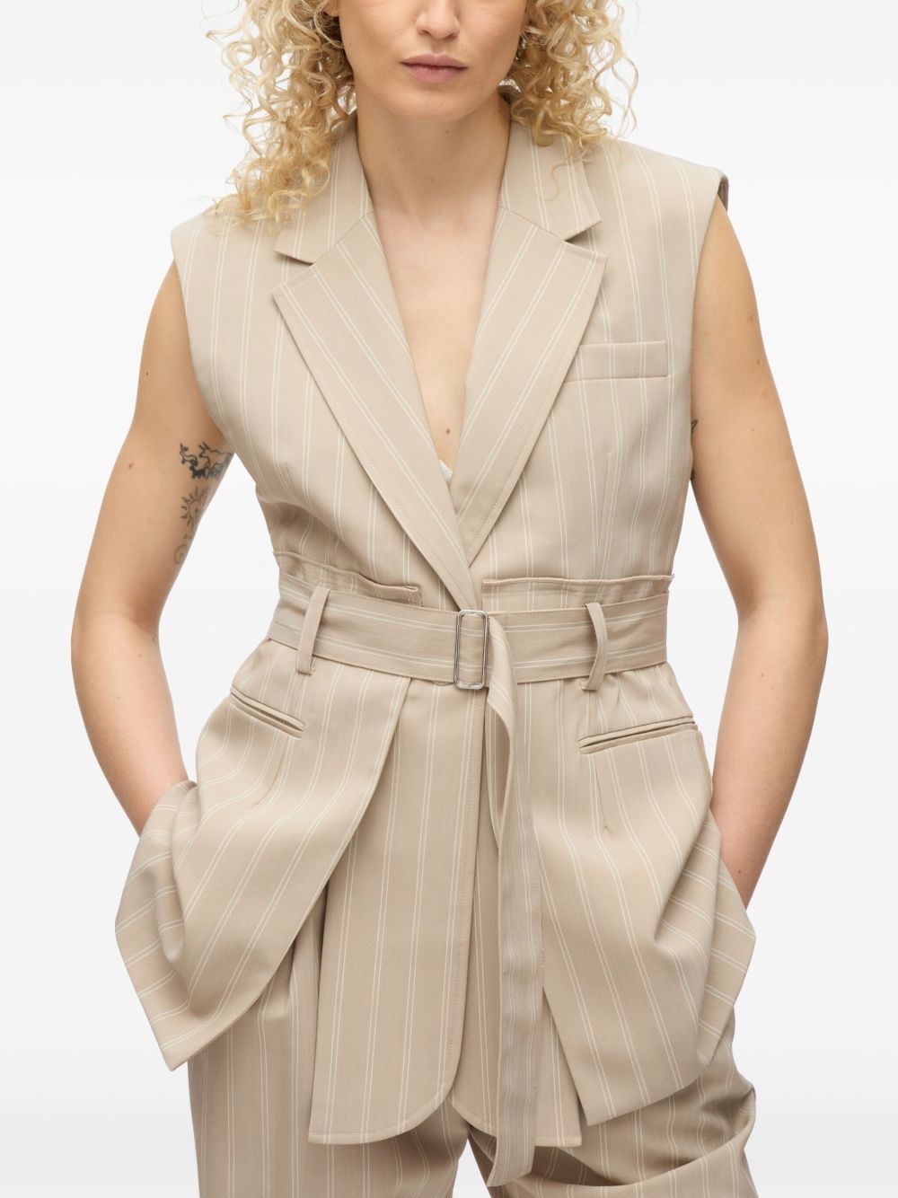 striped waistcoat - 7