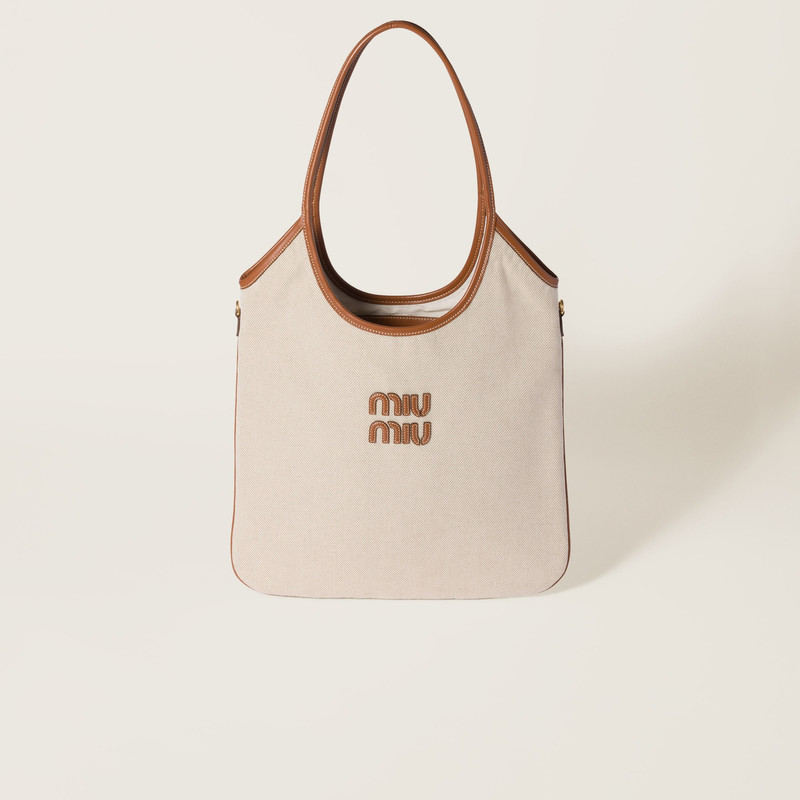 Ivy canvas and leather bag 1