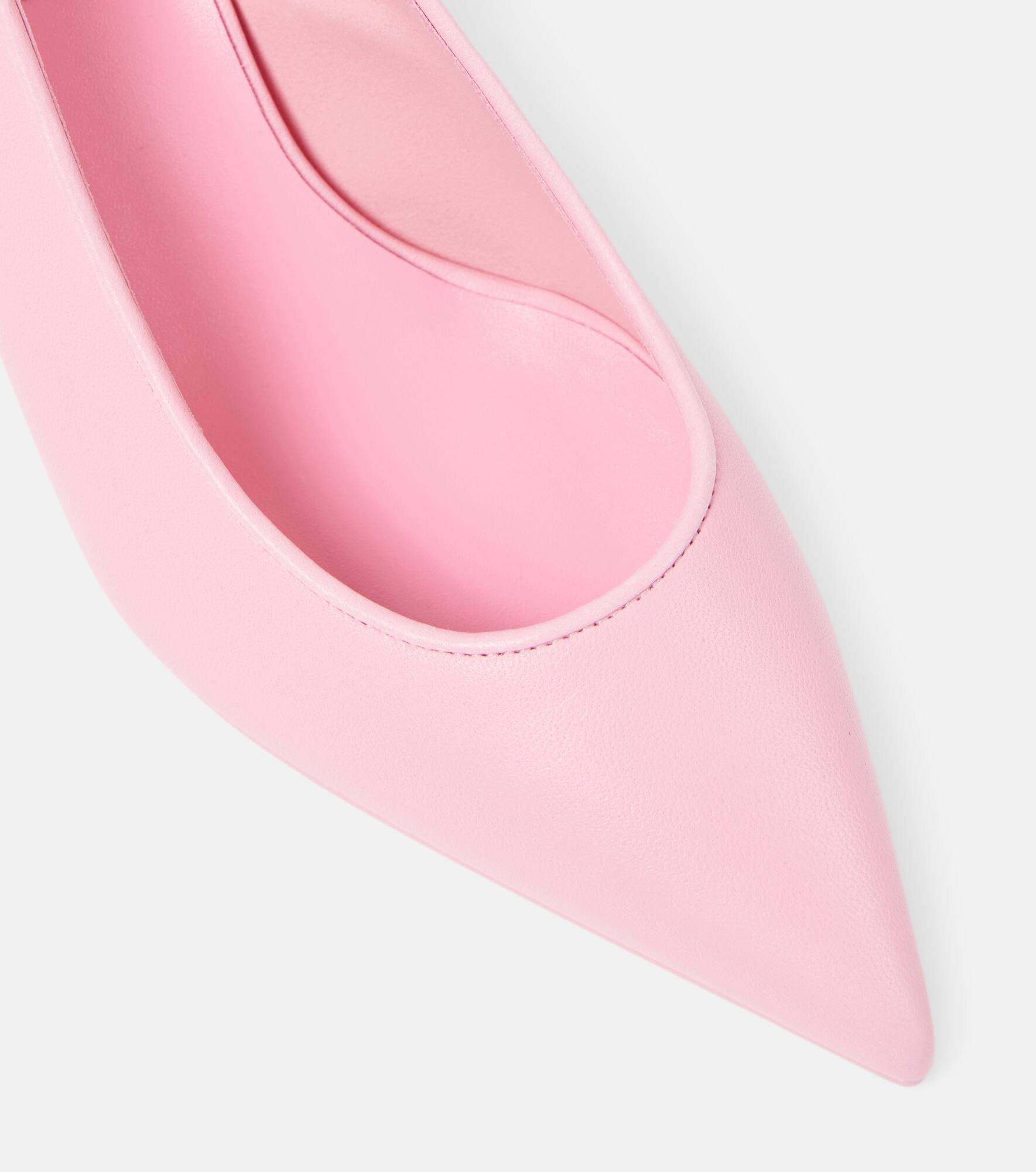 Sporty Kate 55 leather slingback pumps - 6