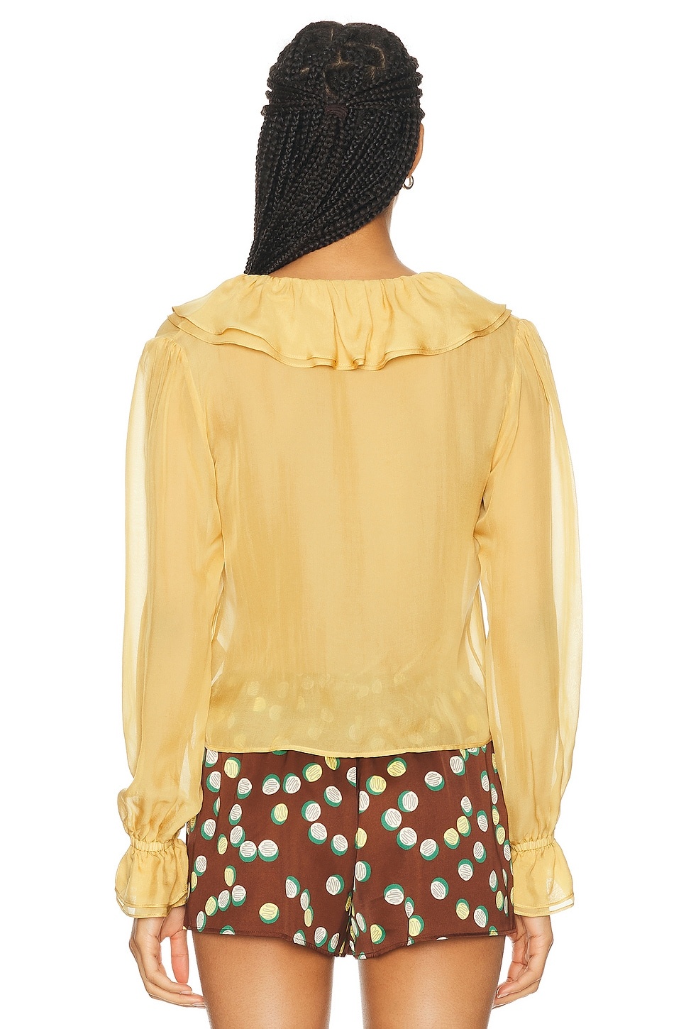 Flounce Blouse - 3
