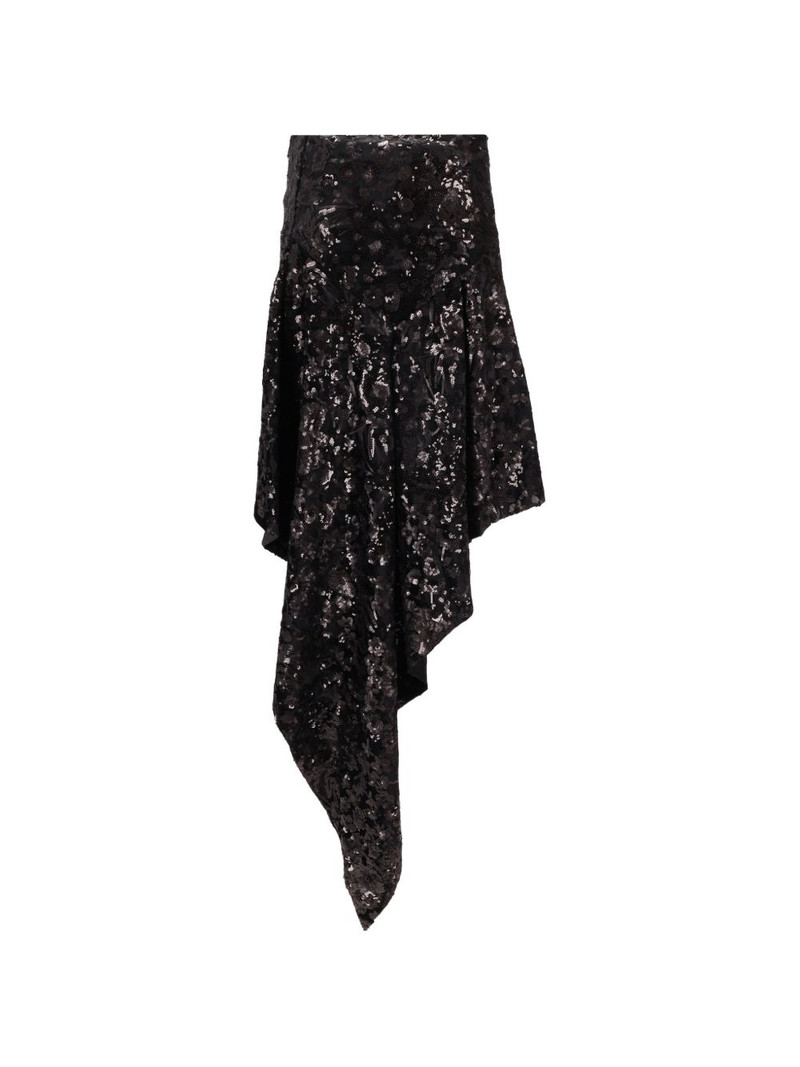 NICCOLÒ PASQUALETTI Cascata sequined skirt outlook