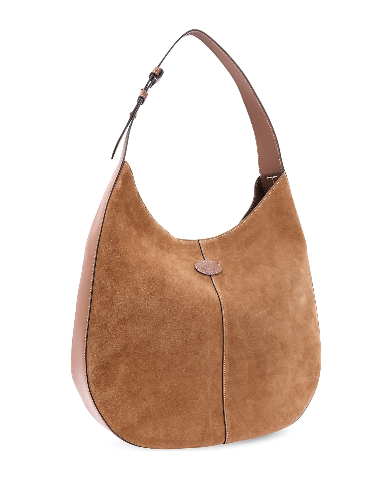 Brown Suede Di Bag Shoulder Bag - 3