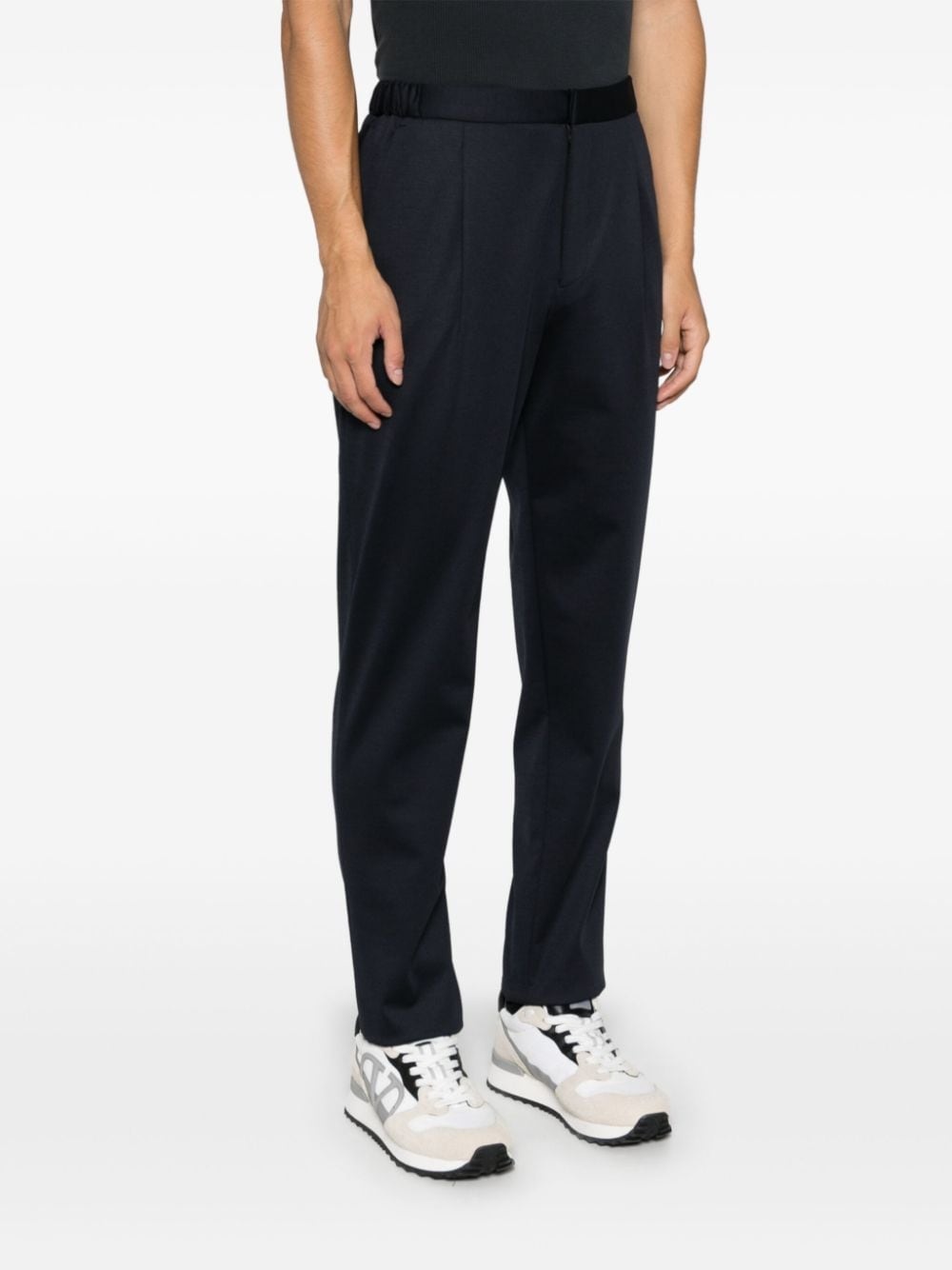 pleat-detail trousers - 5