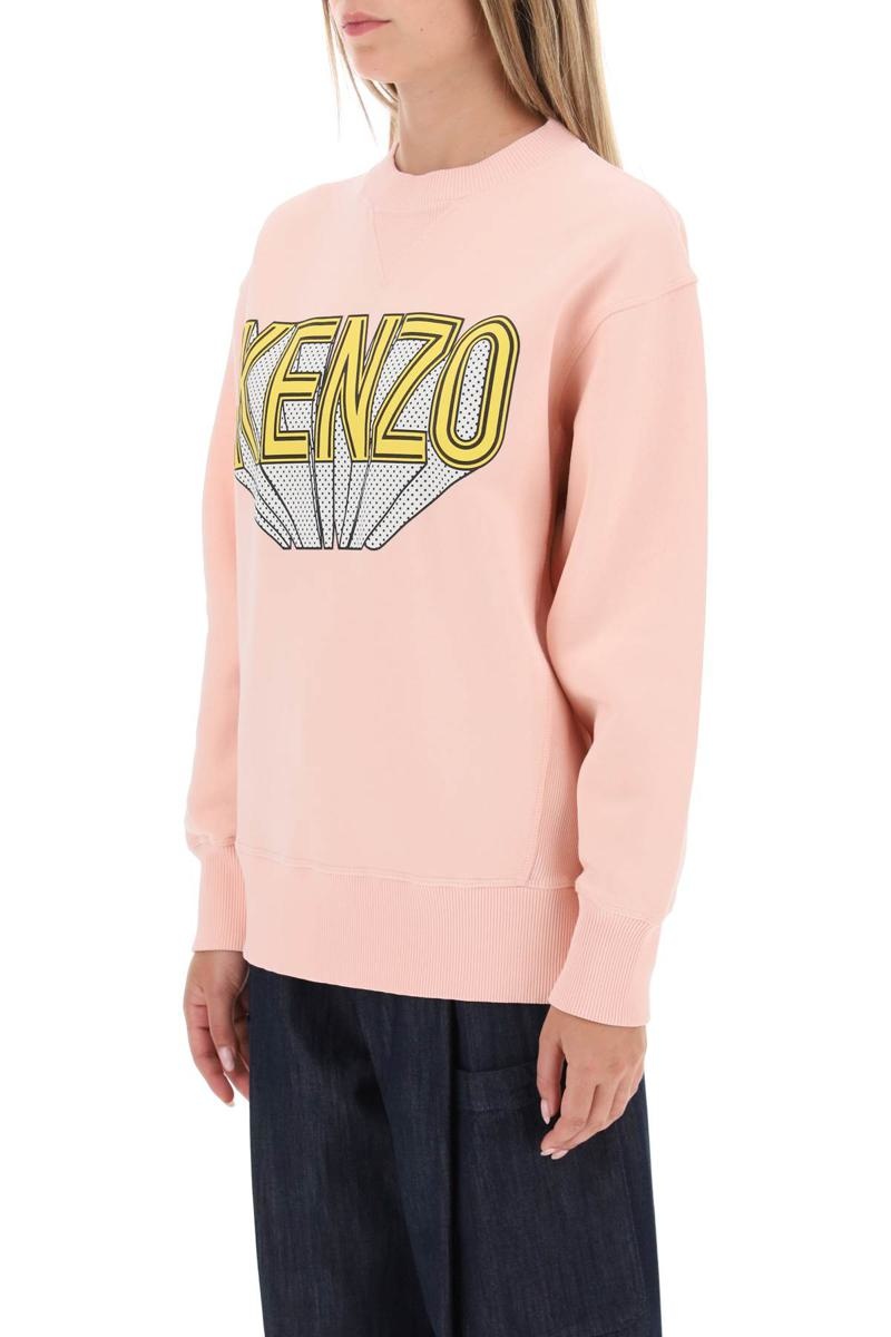 KENZO 3D-PRINTED CREW-NECK SWEATSHIRT - 4