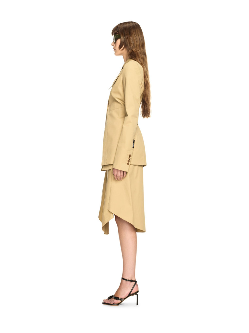 Beige Toybox Cargo Jacket 4