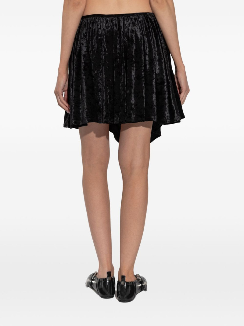 draped mini skirt 4