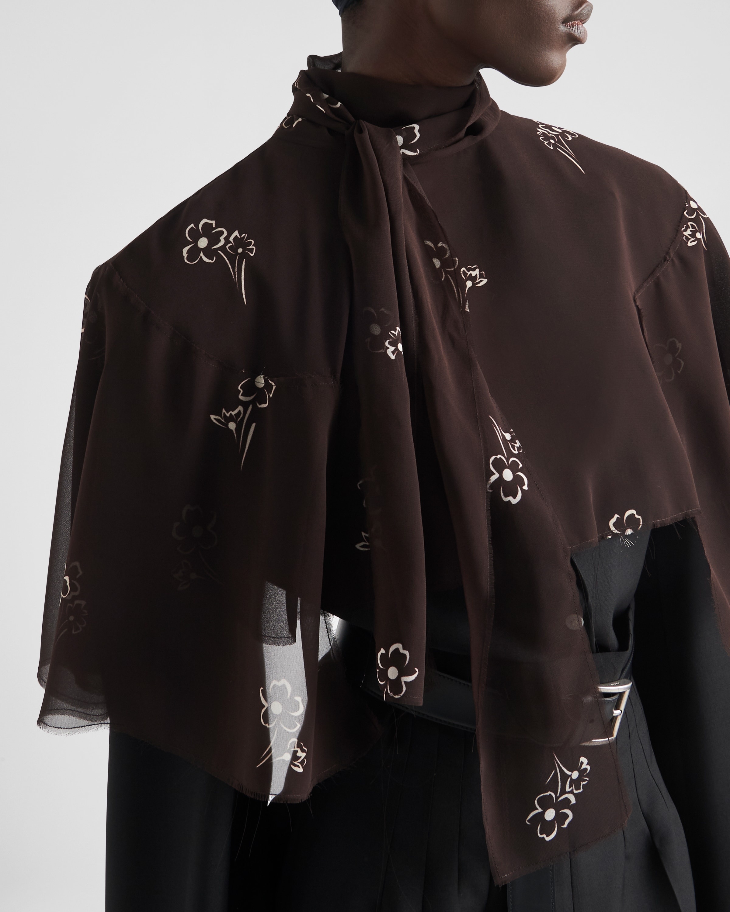 Print georgette top - 4