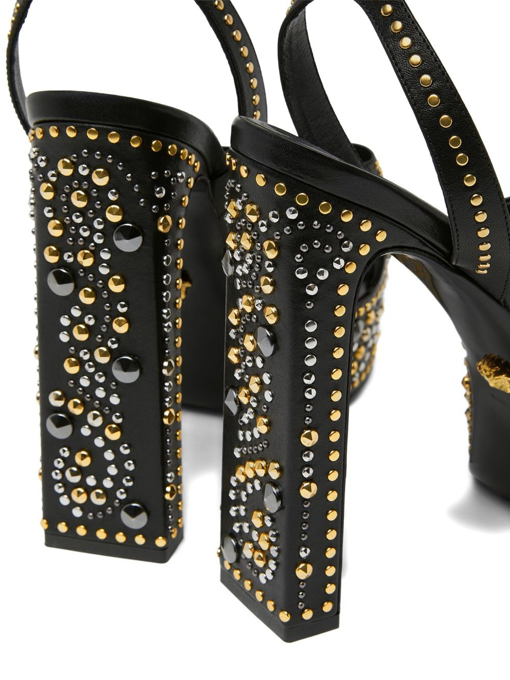 140mm La Medusa platform studded sandals - 3