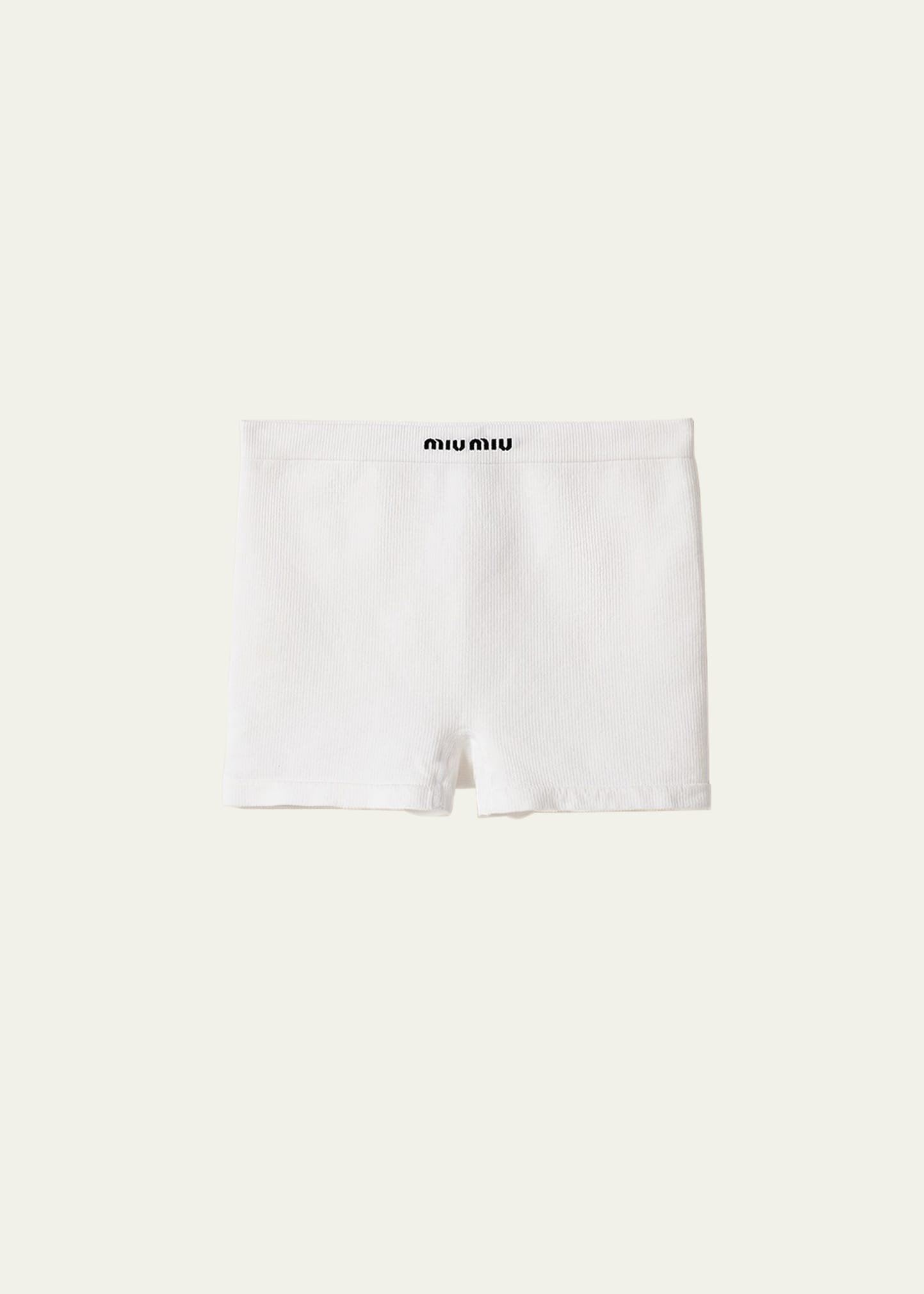 Logo-Band Seamless Fitted Boxer Briefs - 1