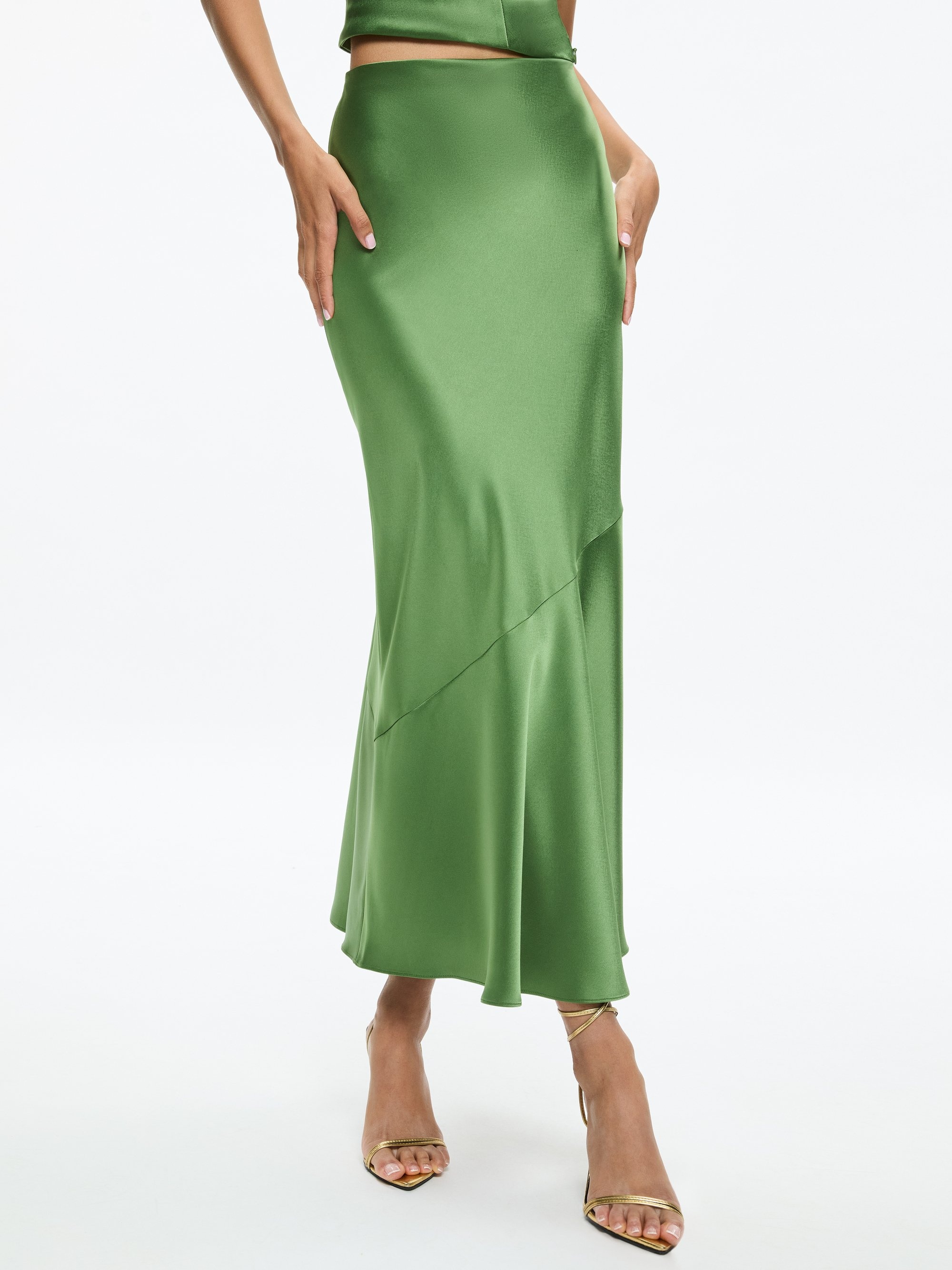 TERESE ANKLE LENGTH SLIP SKIRT - 2