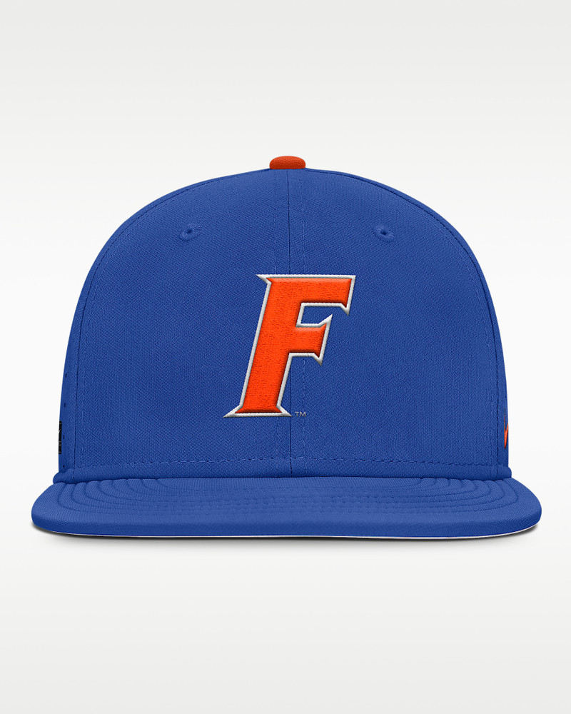 Florida Gators Dugout 진실한 남자의 나이키 Dri-FIT 대학 Fitted 모자 1