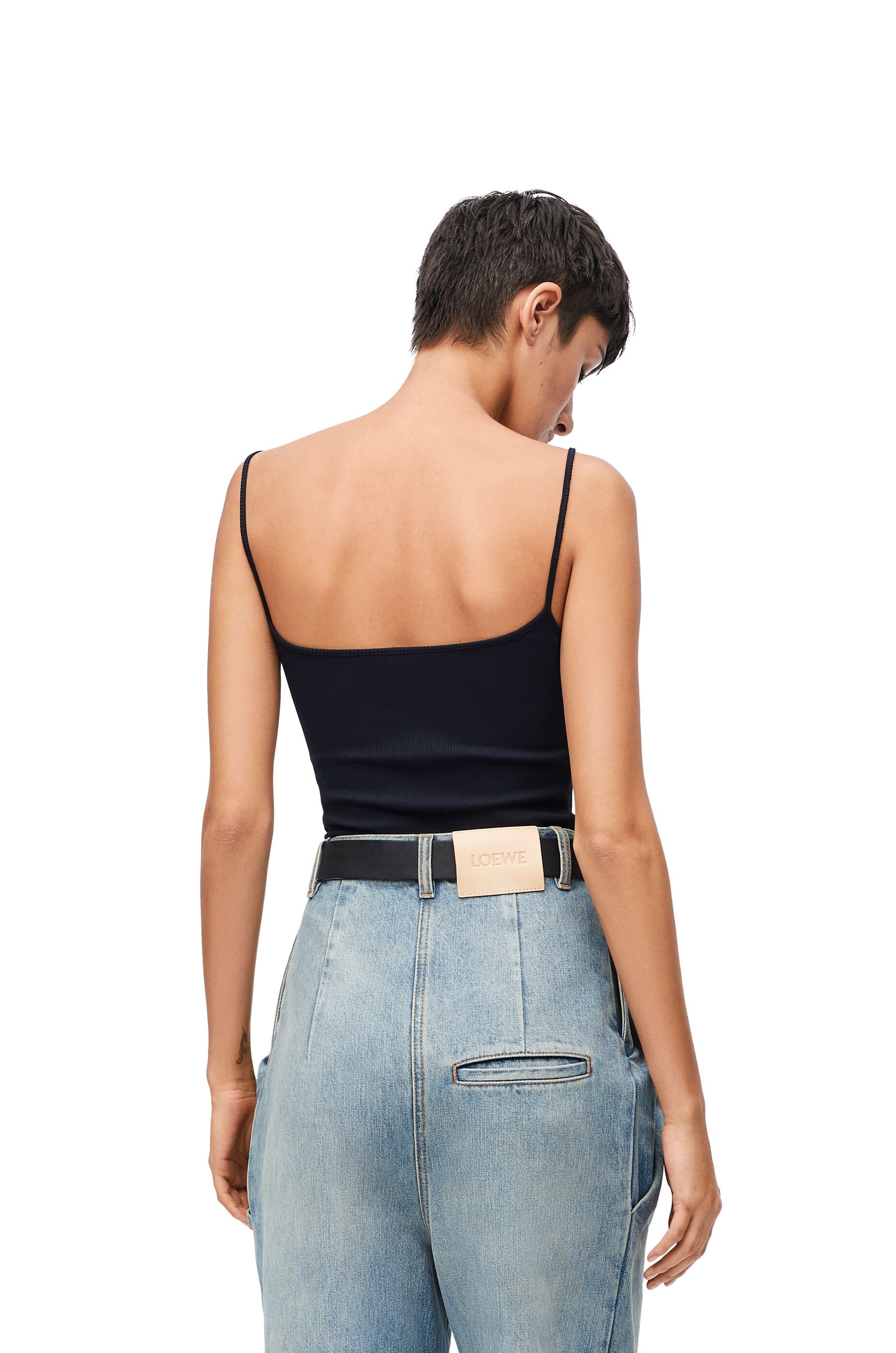 Anagram strappy top in cotton - 4