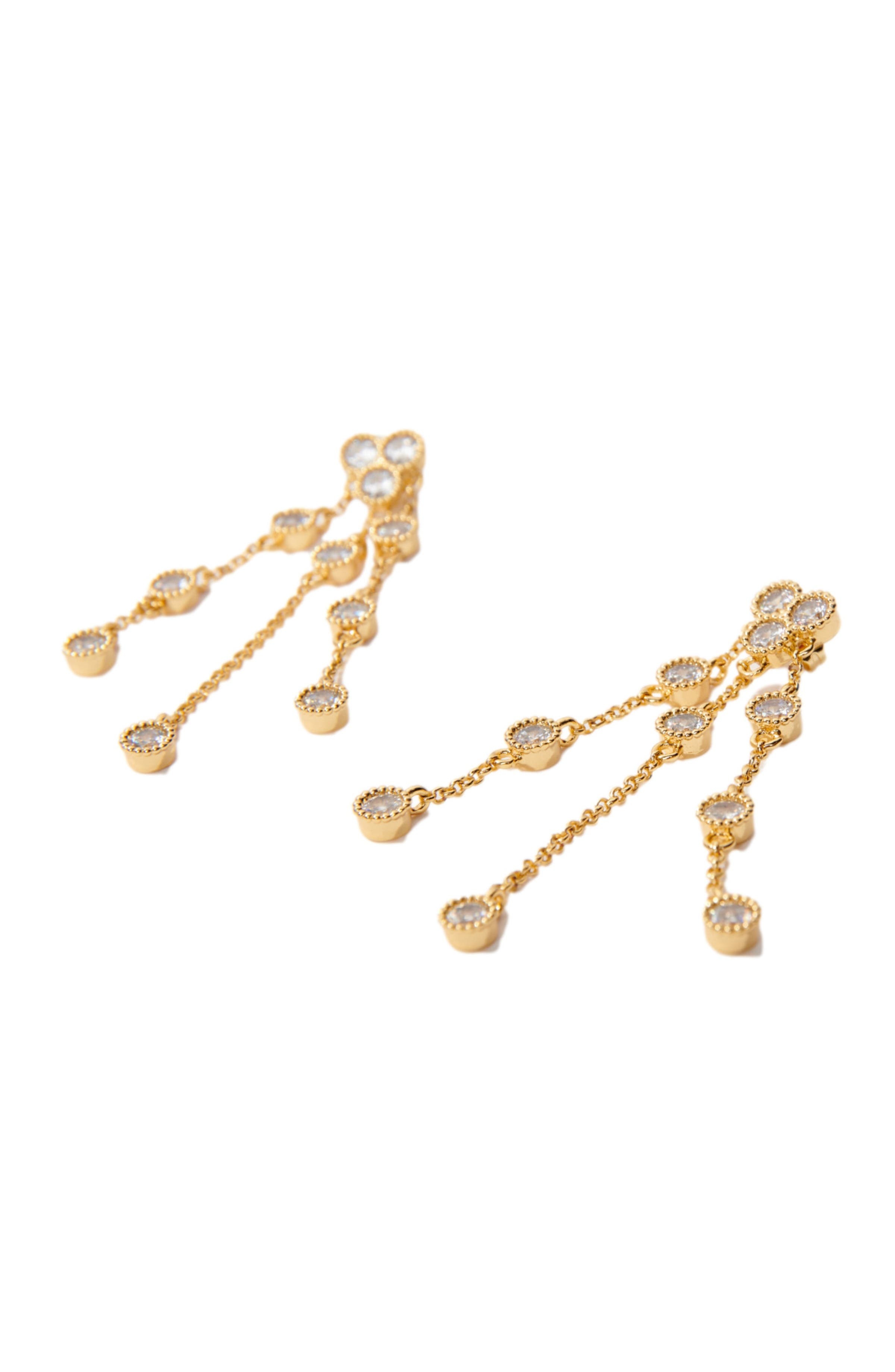 maje Gold-plated recycled brass earrings at Nordstrom - 2