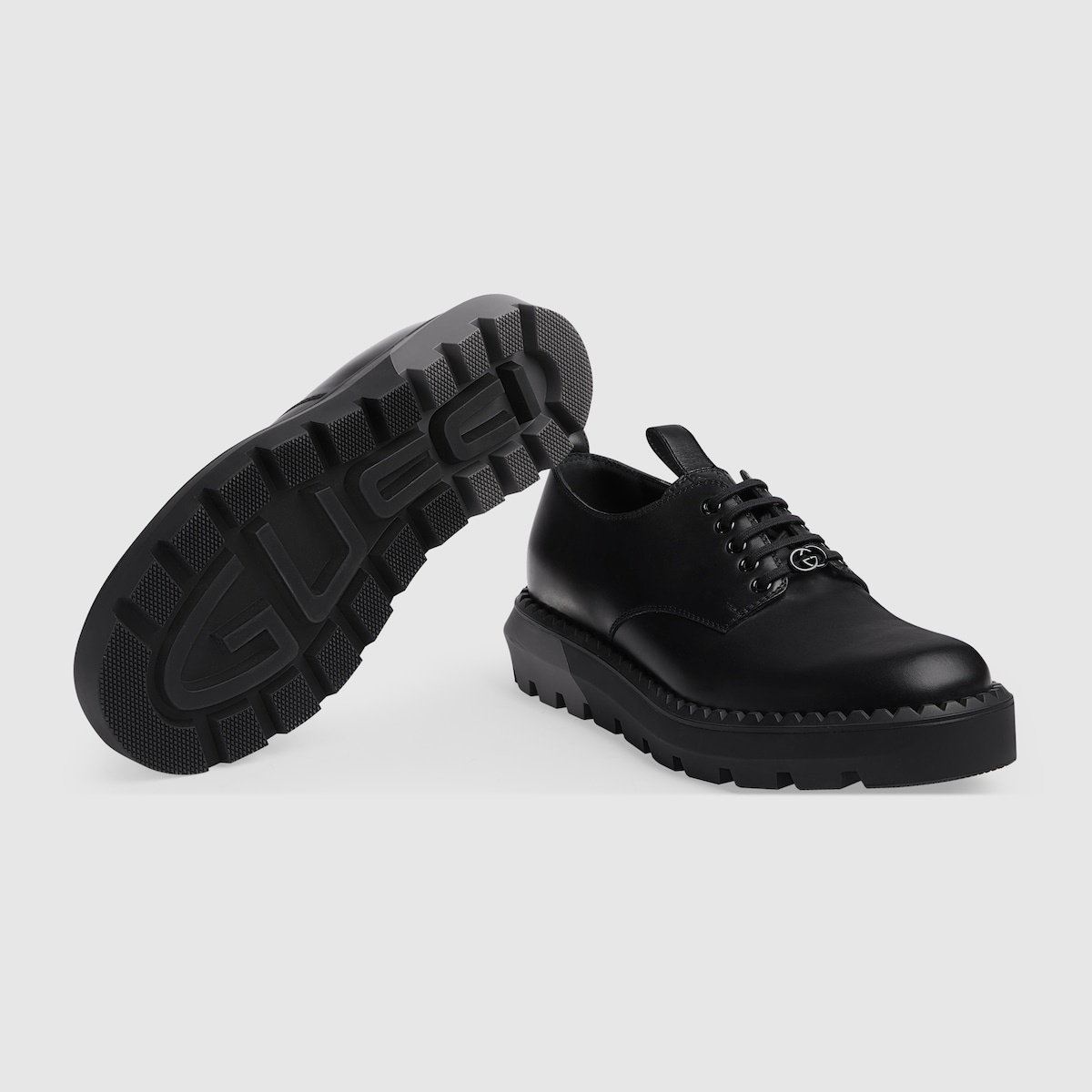 Men's Interlocking G lace-up shoe - 6
