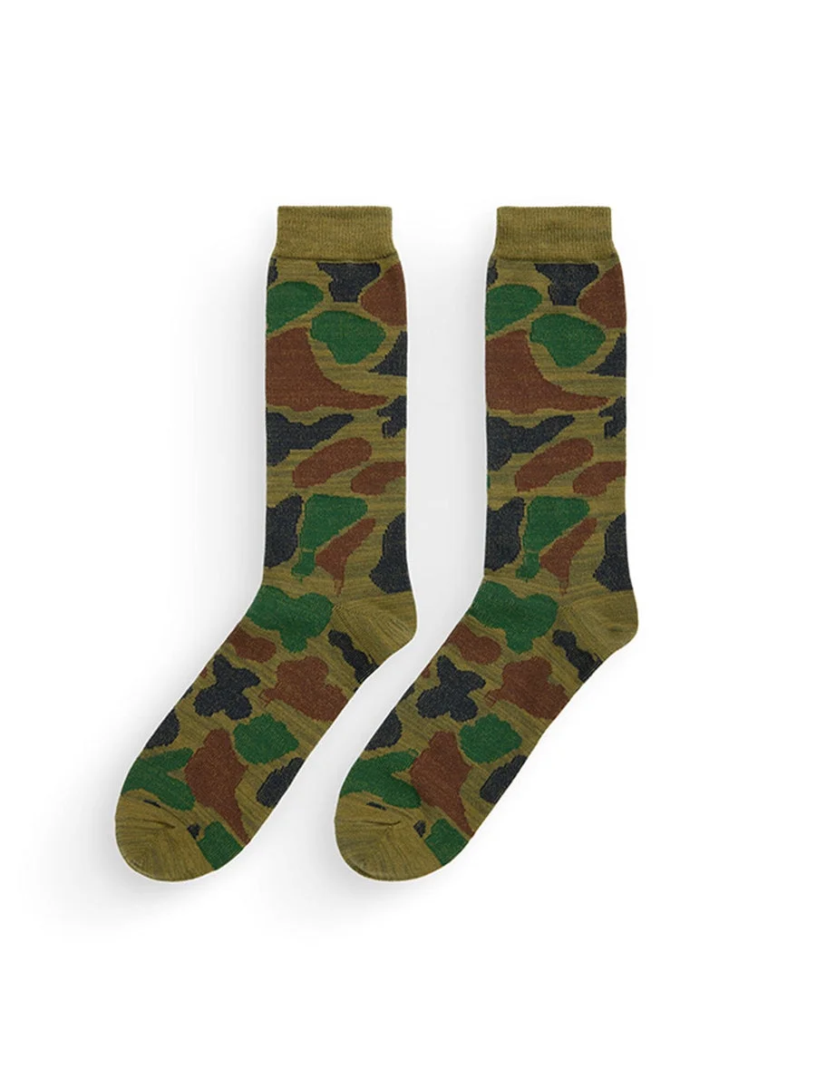 ANON X ALPHA CAMO SOCKS - 1