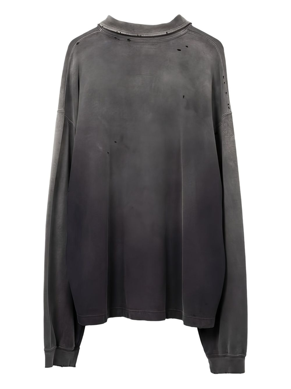Maison MIHARAYASUHIRO distressed-effect half-zip sweatshirt