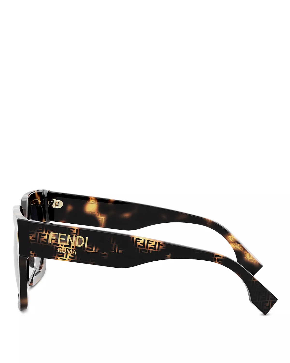 Roma Square Sunglasses, 50mm - 3