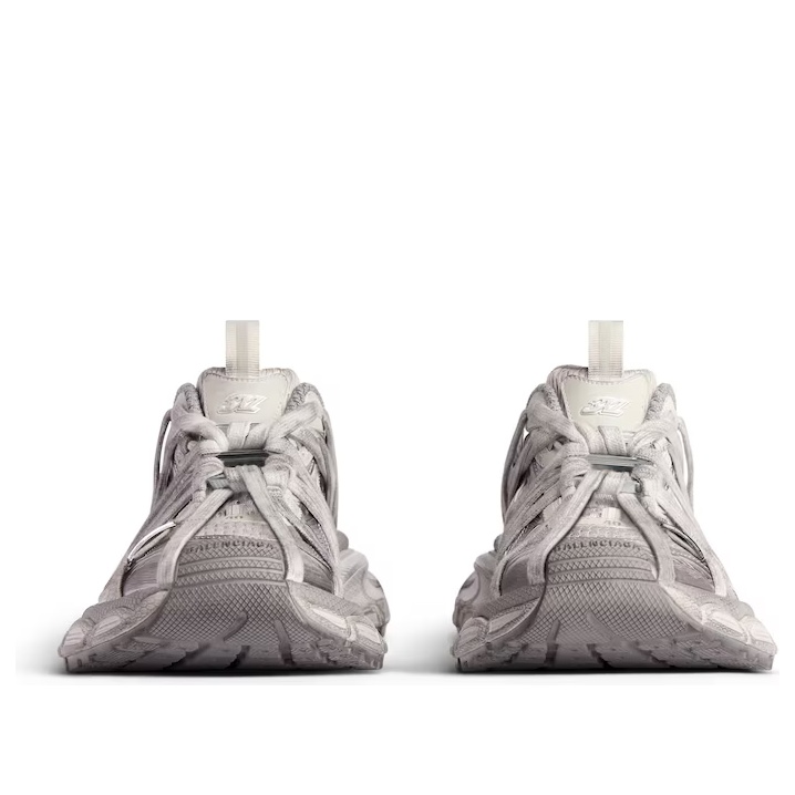 (WMNS) Balenciaga 3XL Extreme Laces Sneakers 'Silver' 825599W3XCH1101 - 3