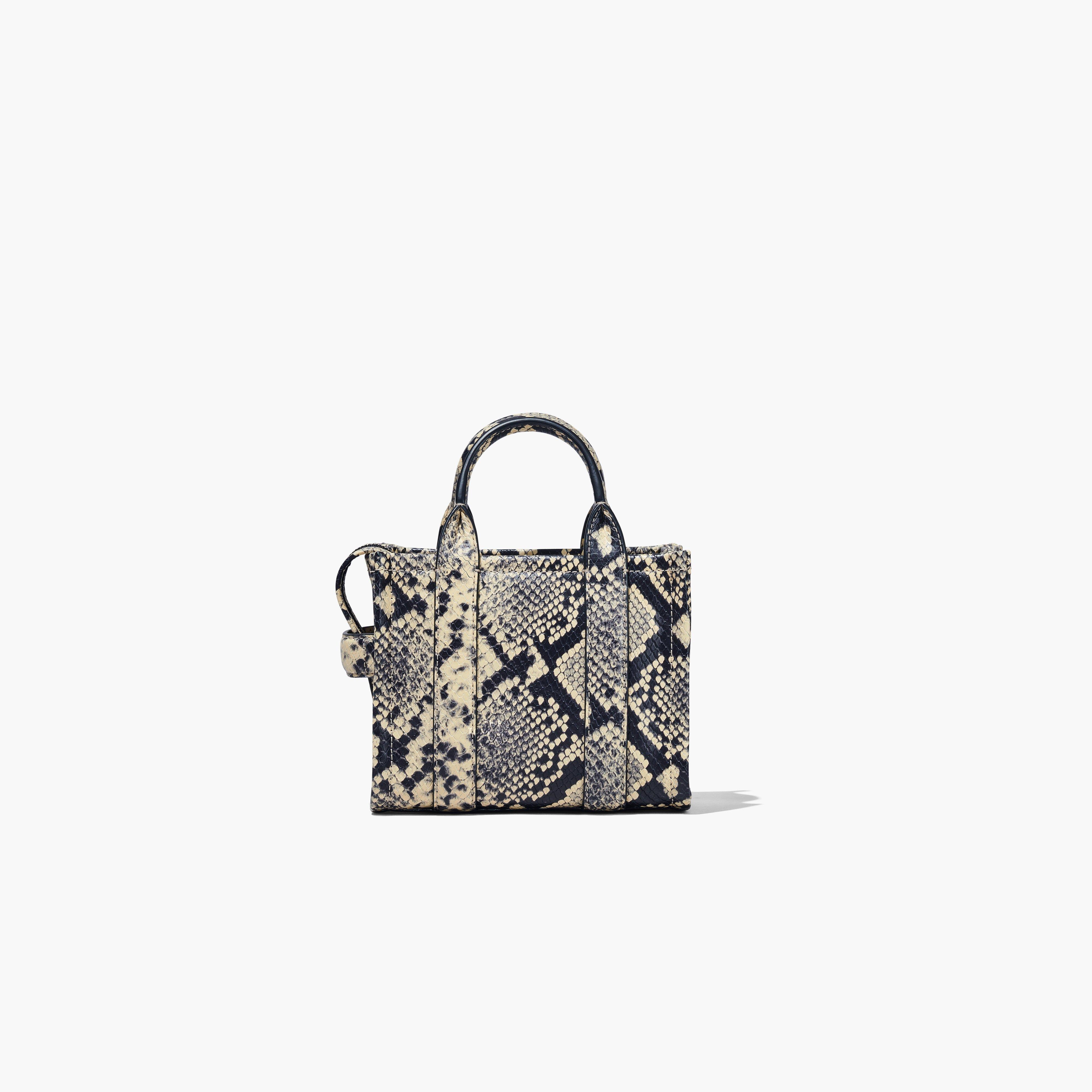 THE SNAKE-EMBOSSED MICRO TOTE BAG - 6